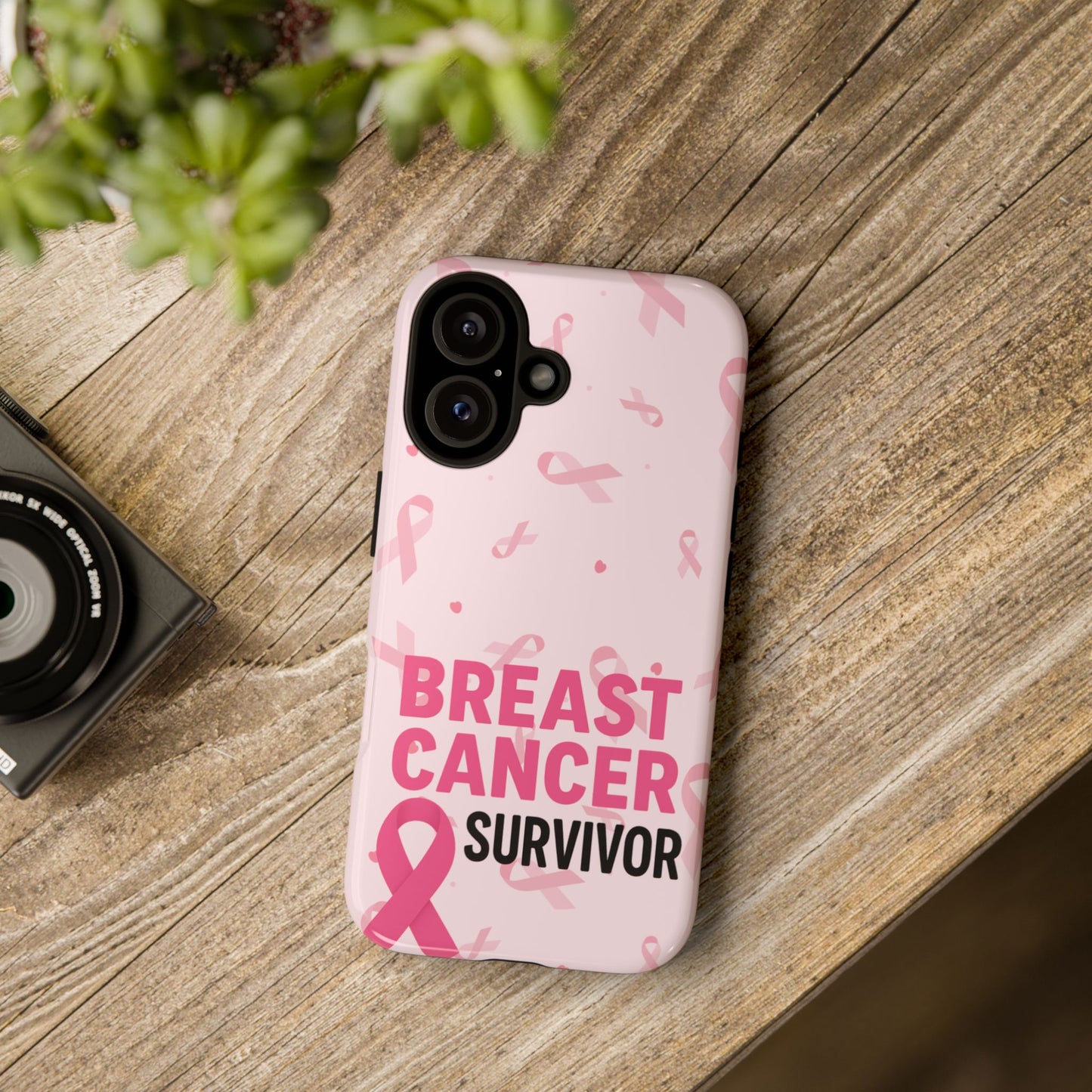 Breast Cancer Survivor Phone Case - Supportive Gift for Fighters, Fighters & Cherished Friends, Awareness Month Essentials