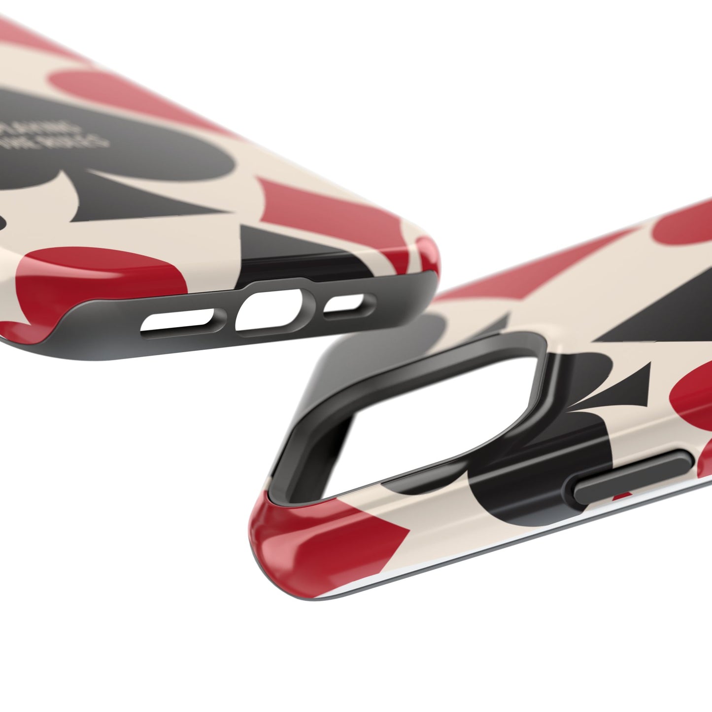 Bold Playing Card Tough Phone Case - Not Playing by the Rules for Iphone