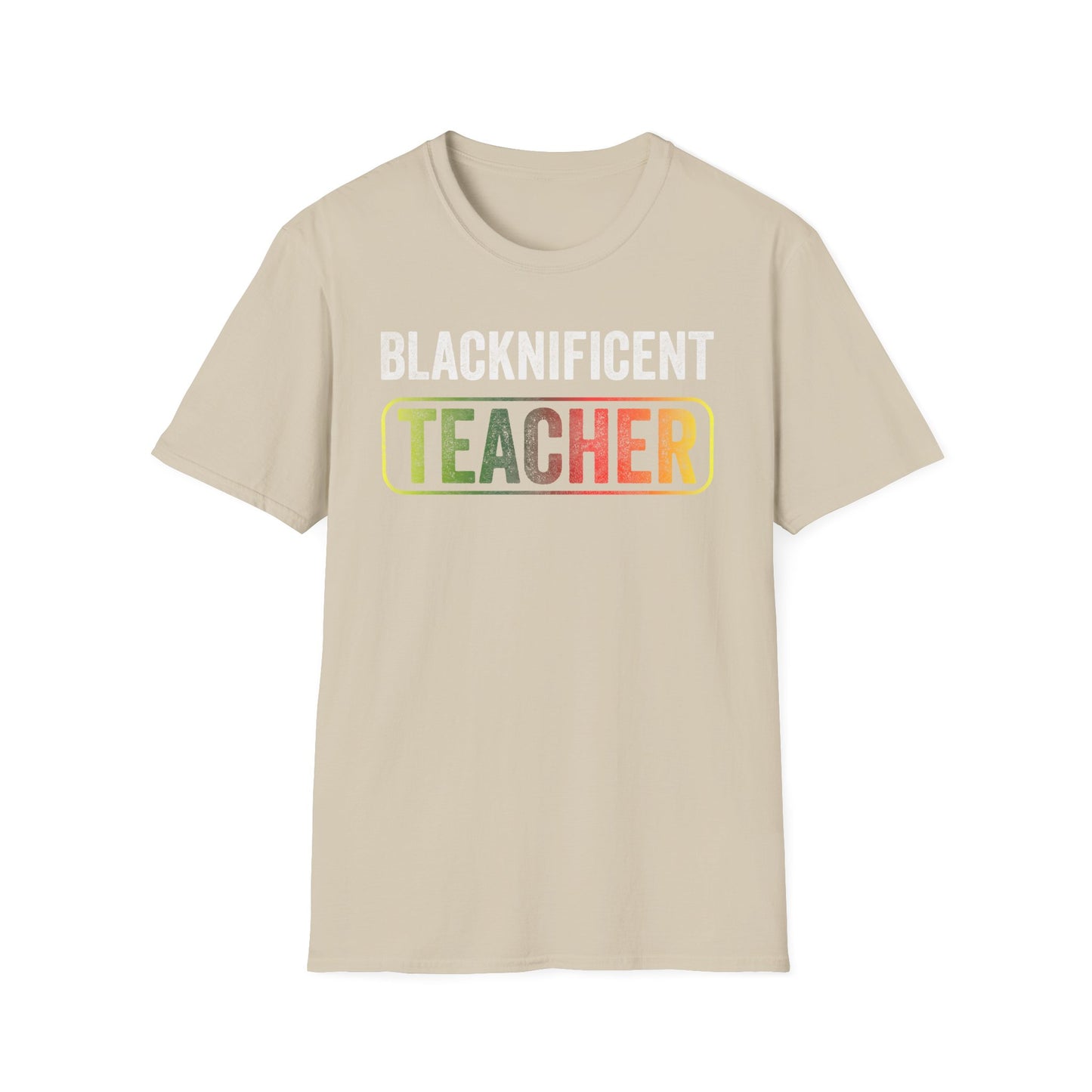 Blacknificent Teacher Unisex T-Shirt | Empowering Educator Tee | Great for Teacher's Day & Appreciation Events