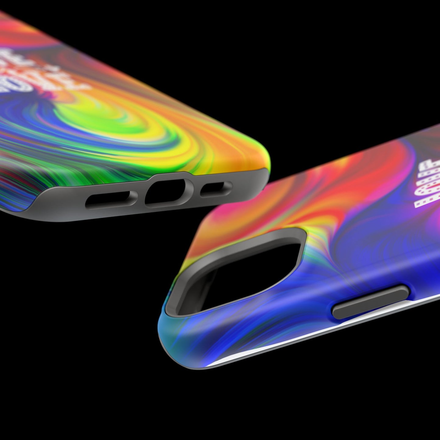 LOVE IS LOVE Colorful Love, Pride Tough Phone Case