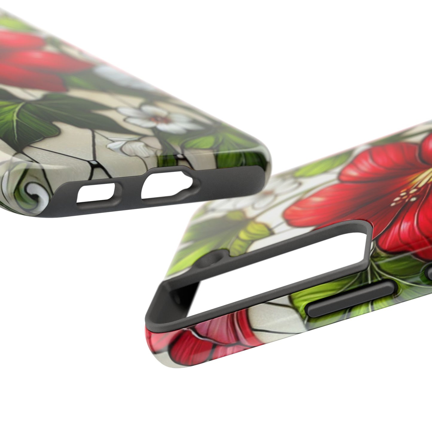 Tough Phone Case with Vibrant Floral Design - Perfect Gift for Nature Lovers