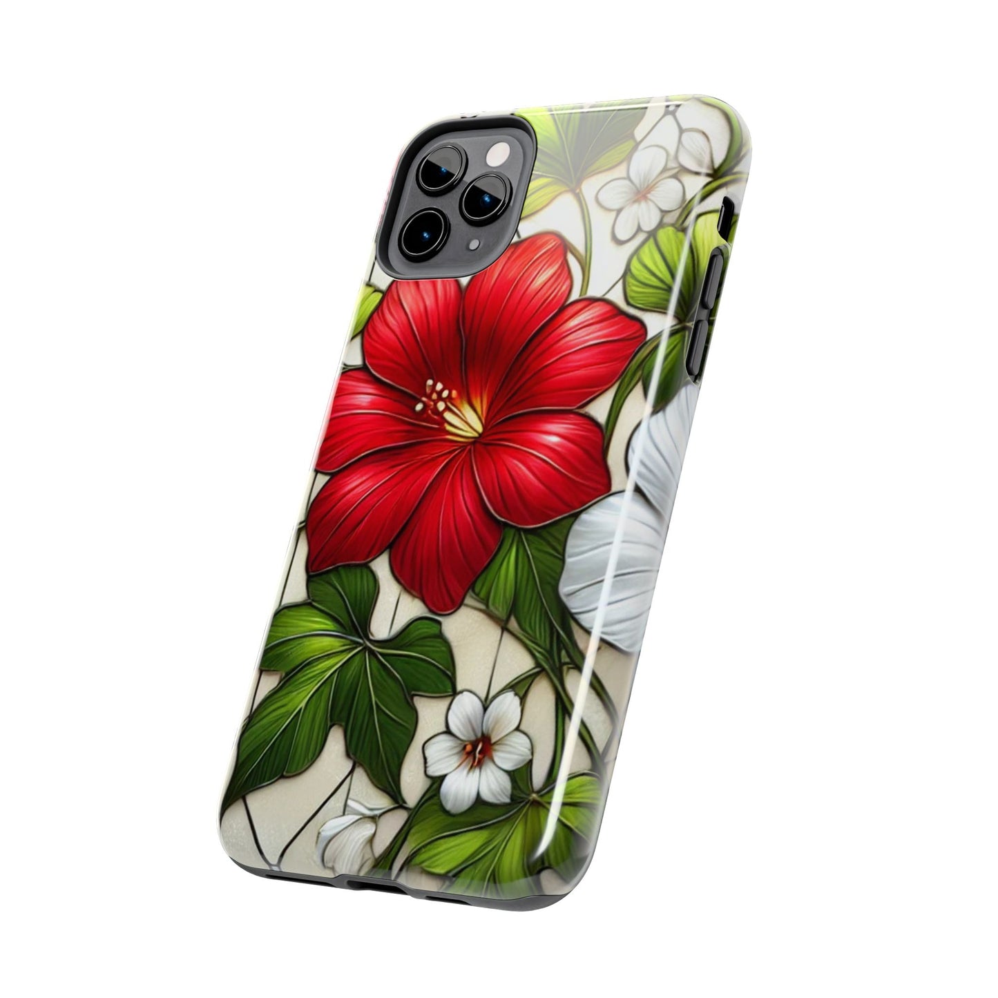 Tough Phone Case with Vibrant Floral Design - Perfect Gift for Nature Lovers