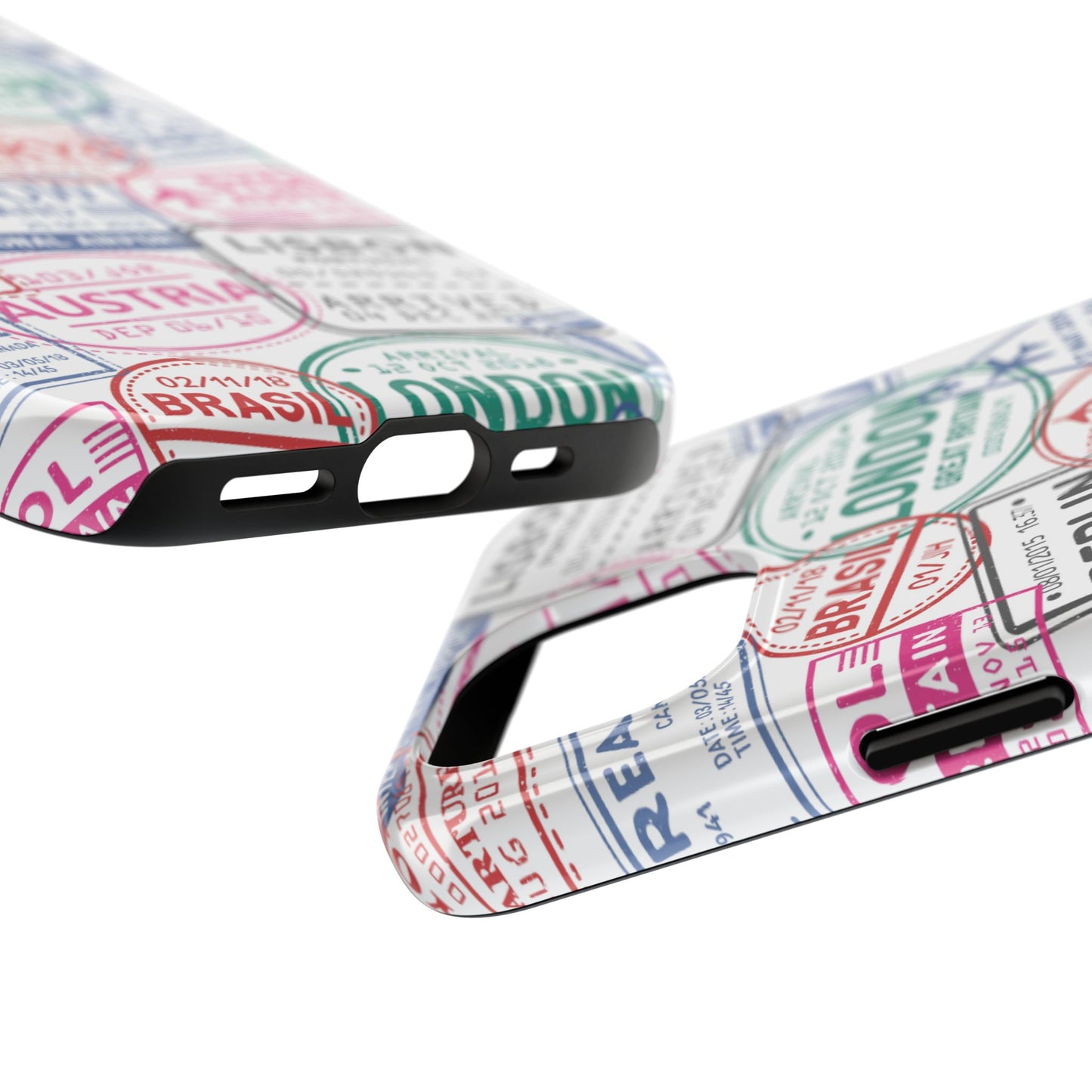 Travel-Inspired, Passport, Travelers, Adventure Stamp, Unique Phone Case