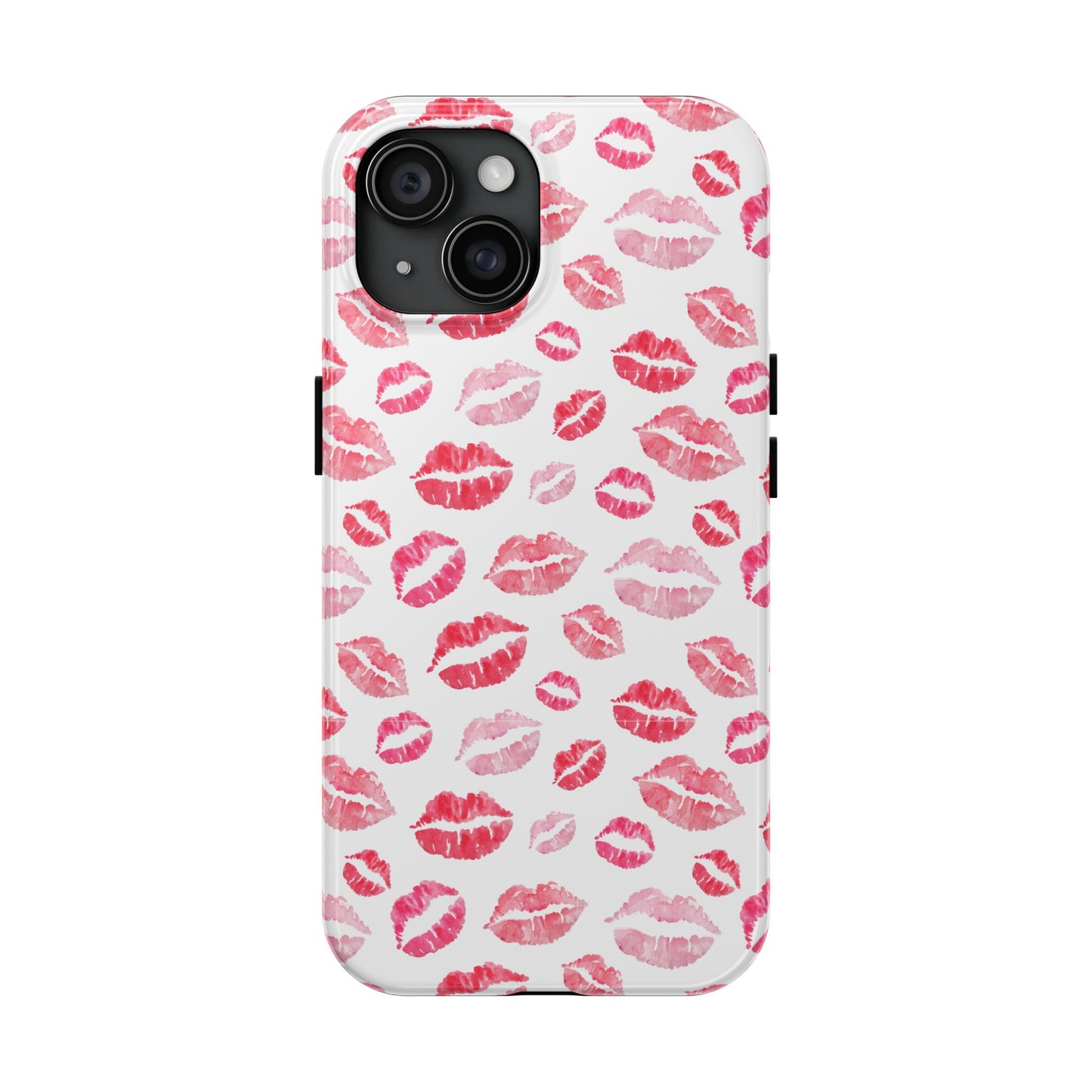 Kiss Pattern Tough Phone Cases, Cute, Unique for Iphone