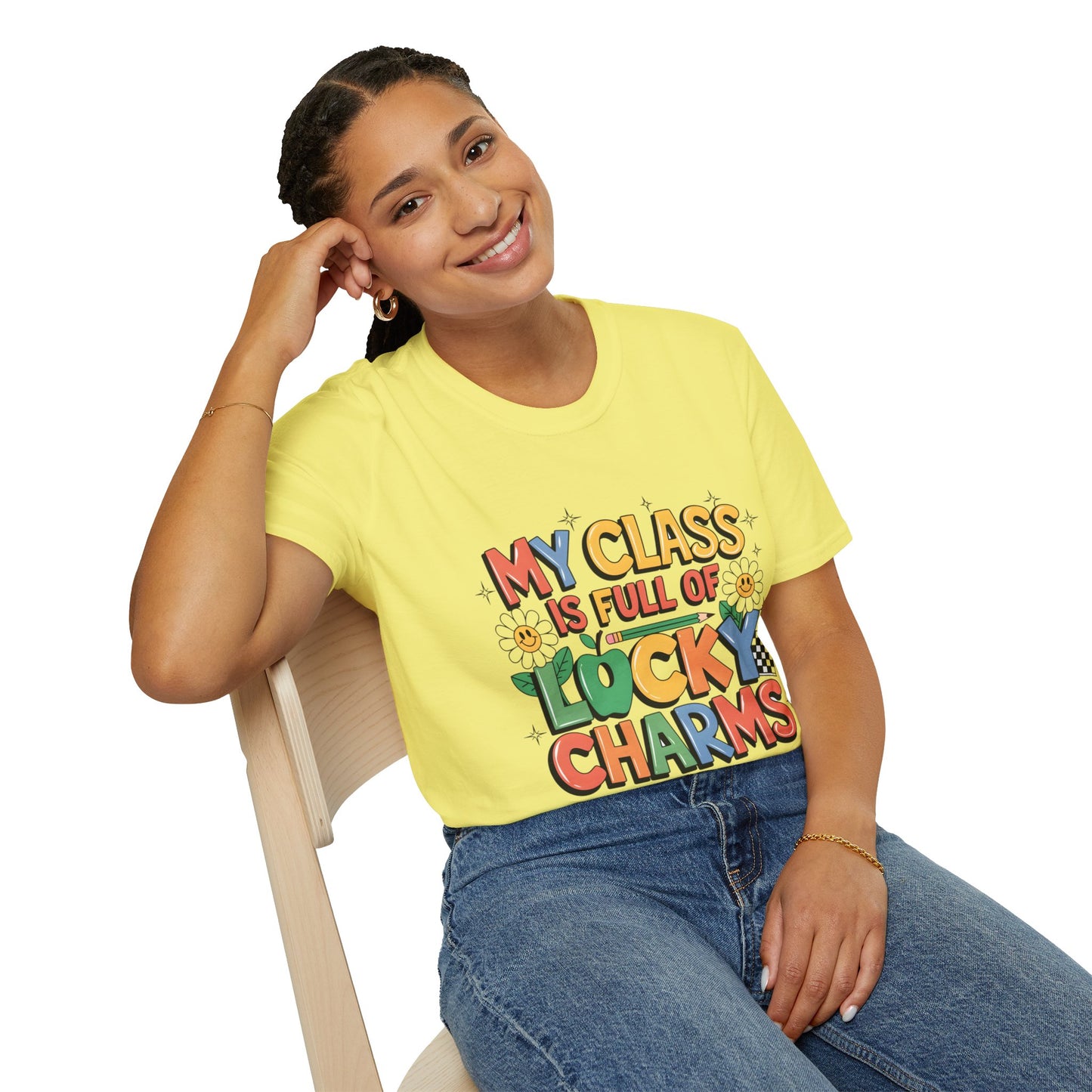 My Class is Full of Lucky Charms -St. Patrick's Day Teacher Unisex Tshirt