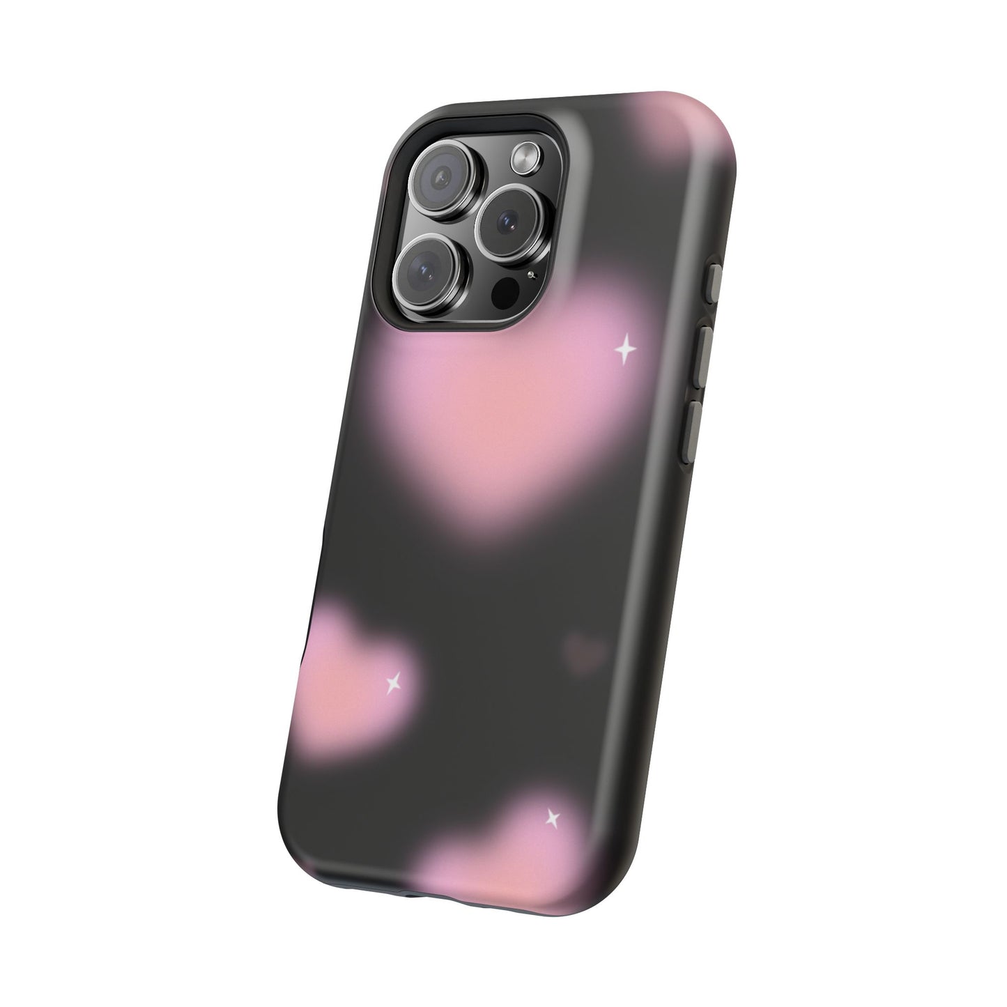 Romantic Pink Heart Pattern MAGNETIC Phone Case