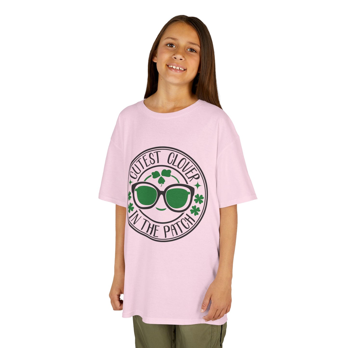Cute Clover Kids Tee - "Cutest Clover in the Patch" St. Patrick's Day Shirt