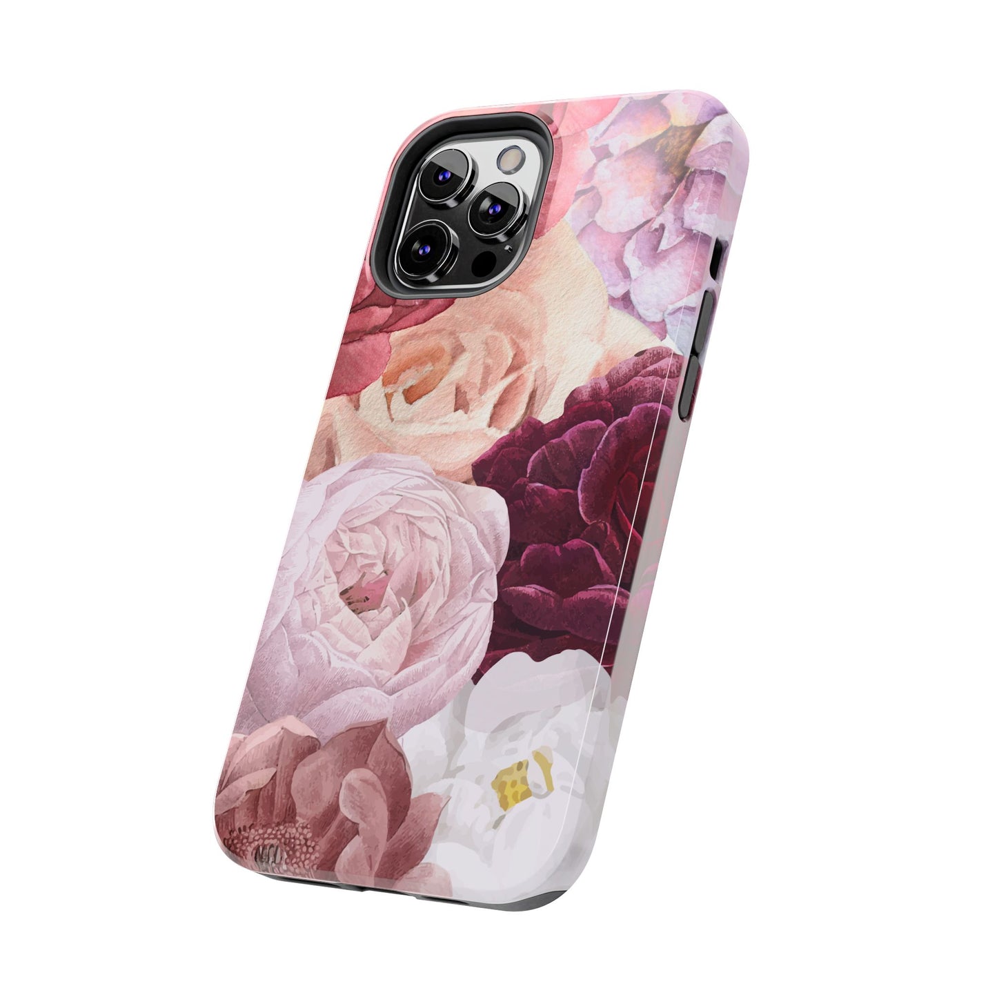 Elegant Protection for Every Occasion Floral Tough Phone Case