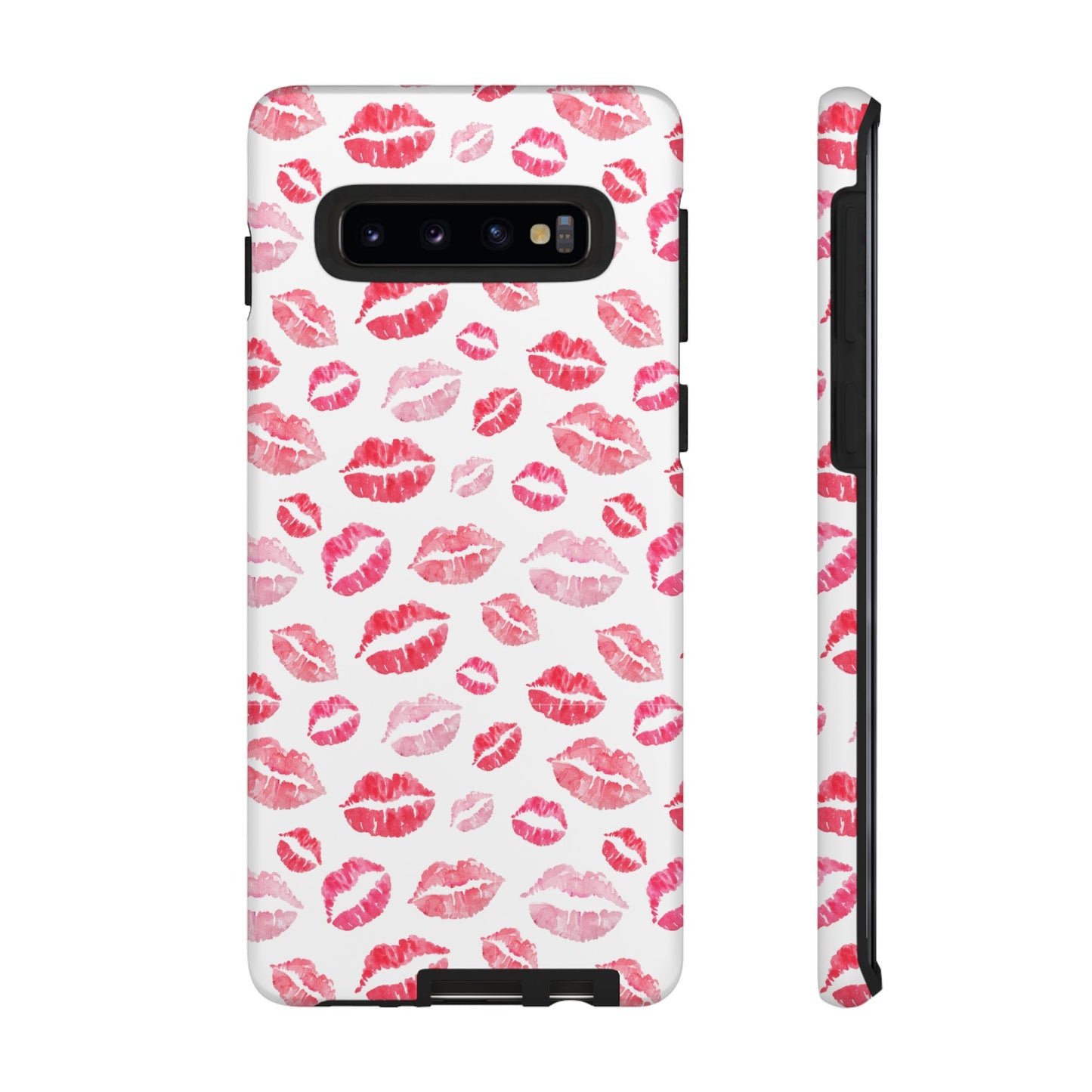 Kiss Pattern Tough Phone Cases, Cute, Unique for Samsung