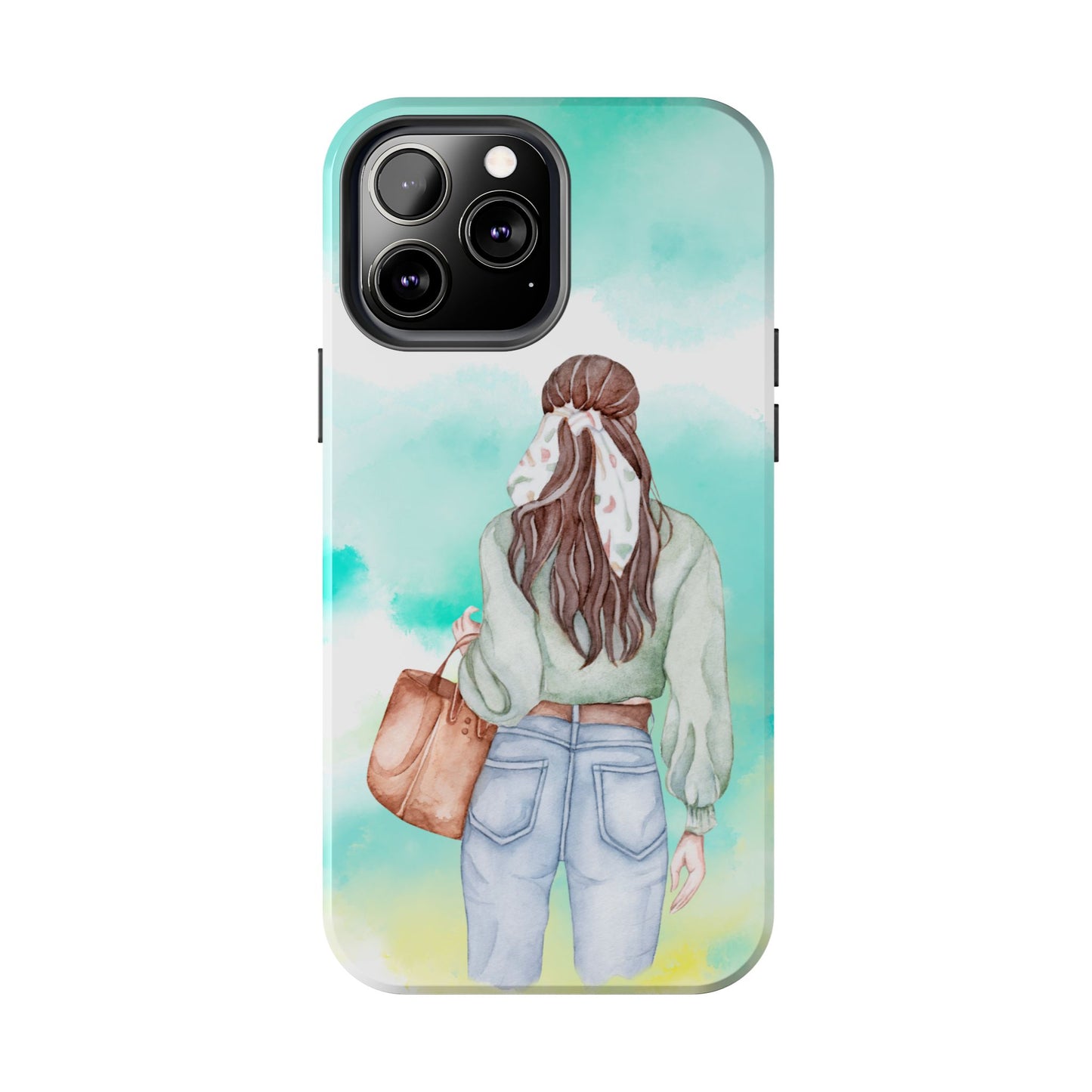 Whimsical Woman Tough Phone Case
