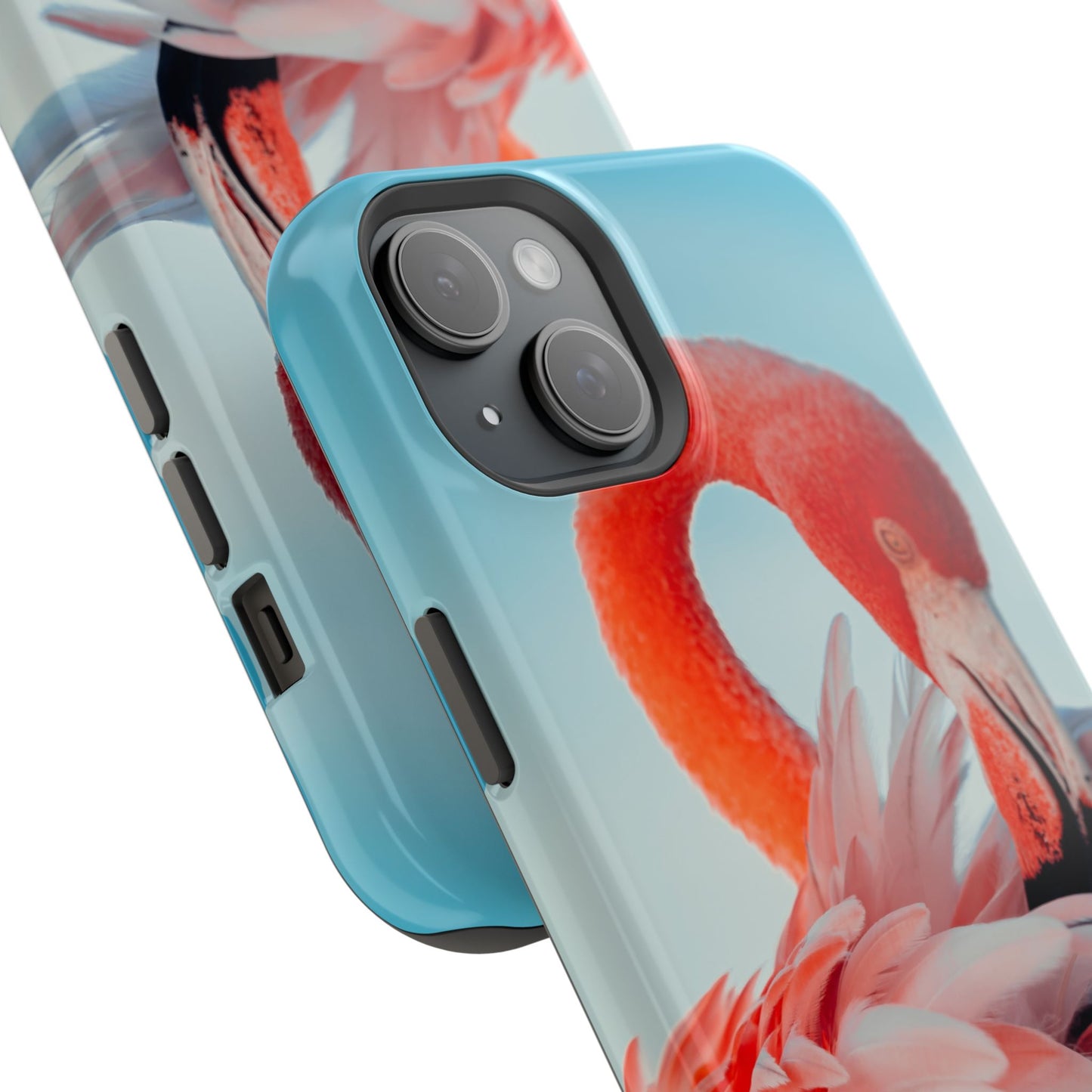 Vibrant Flamingo, Tropical MAGNETIC Phone Case