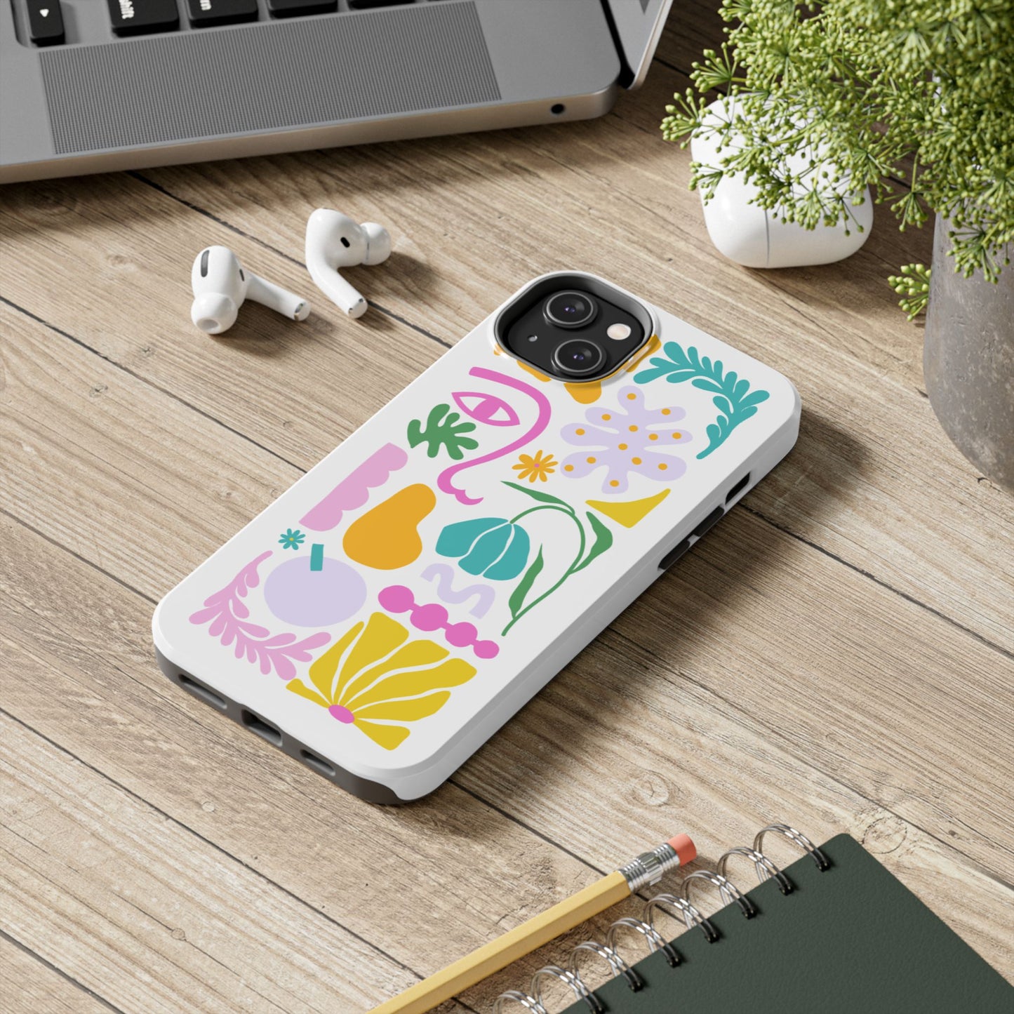 Vibrant Floral Phone Cases, Tough Smartphone Cover, Artistic Cell Phone Protector, Unique Gift for All Occasions, Trendy Tech Accessory