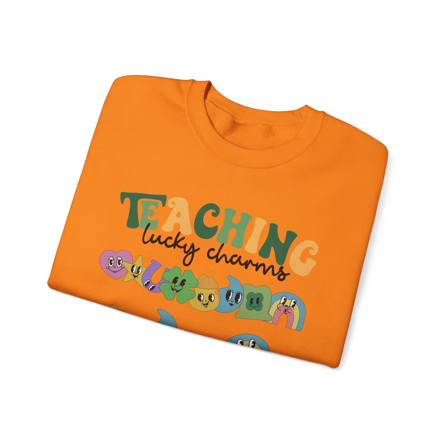 Teaching Lucky Charms Crewneck Sweatshirt for Educators