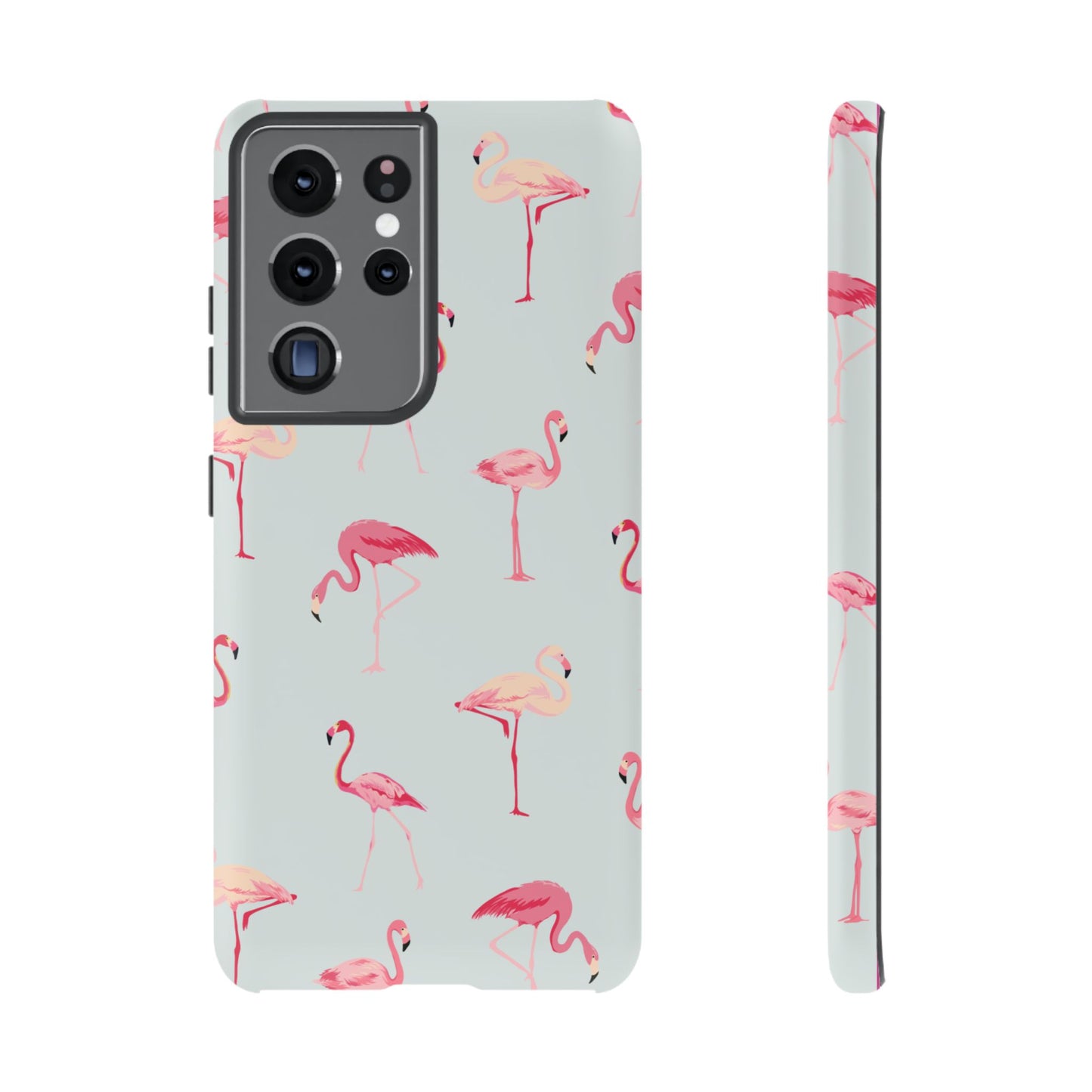 Stylish Flamingo, Summer Vibes Tough Phone Case for Samsung