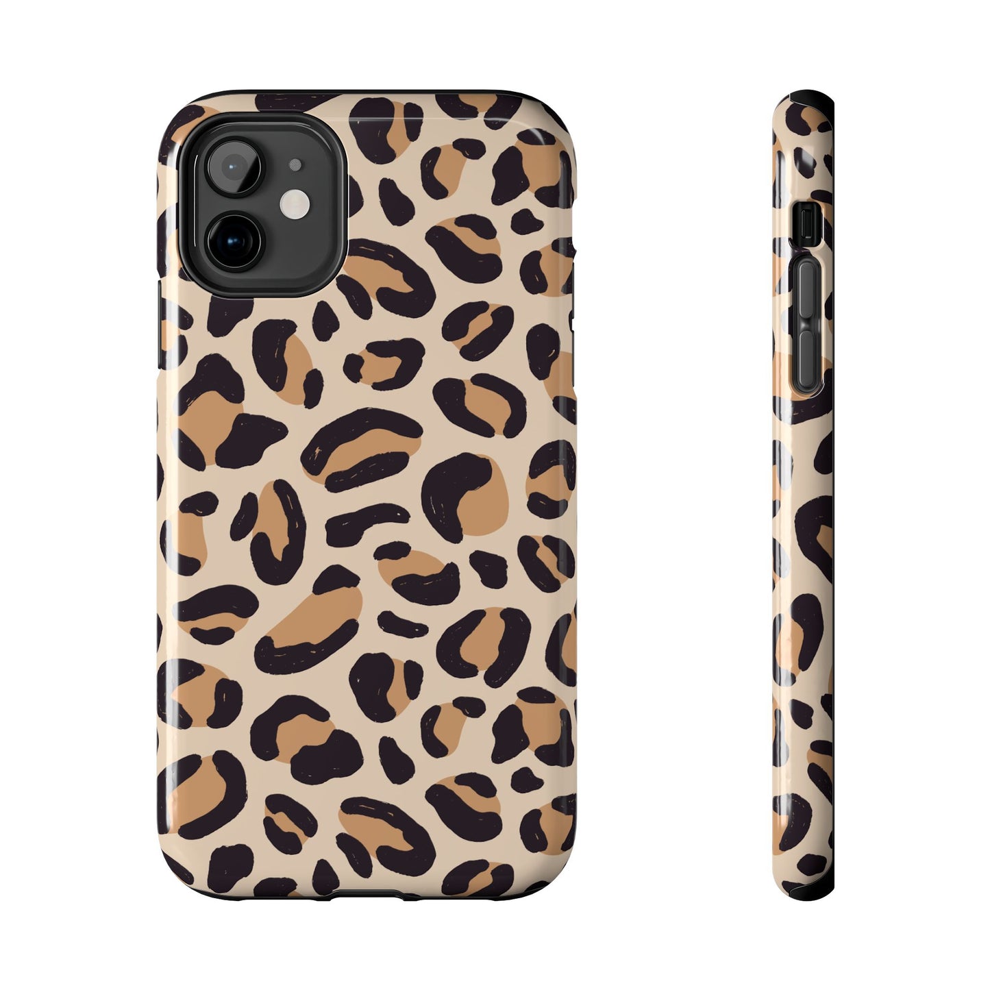 Stylish Leopard Print Tough Phone Cases