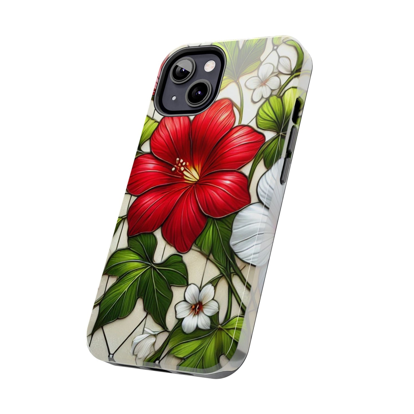 Tough Phone Case with Vibrant Floral Design - Perfect Gift for Nature Lovers