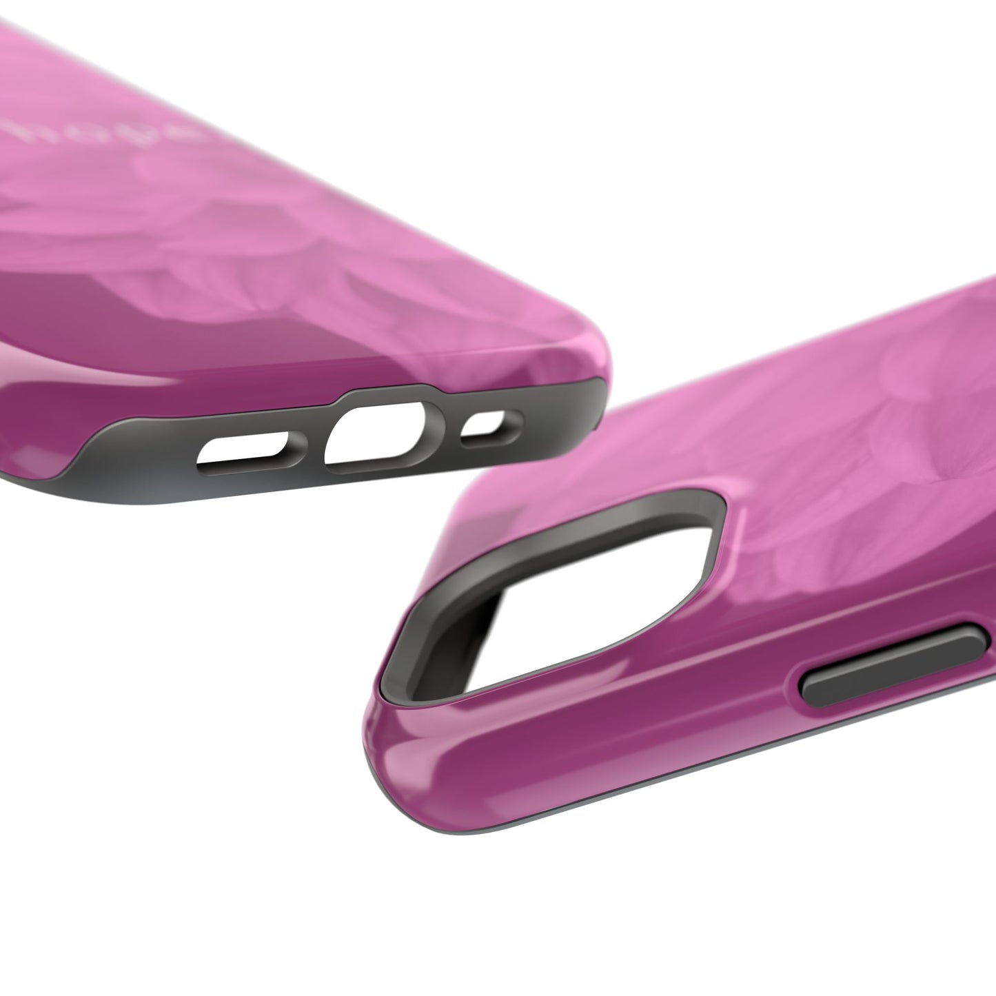 Hopeful, Inspirational Pink Flower Design Phone Case