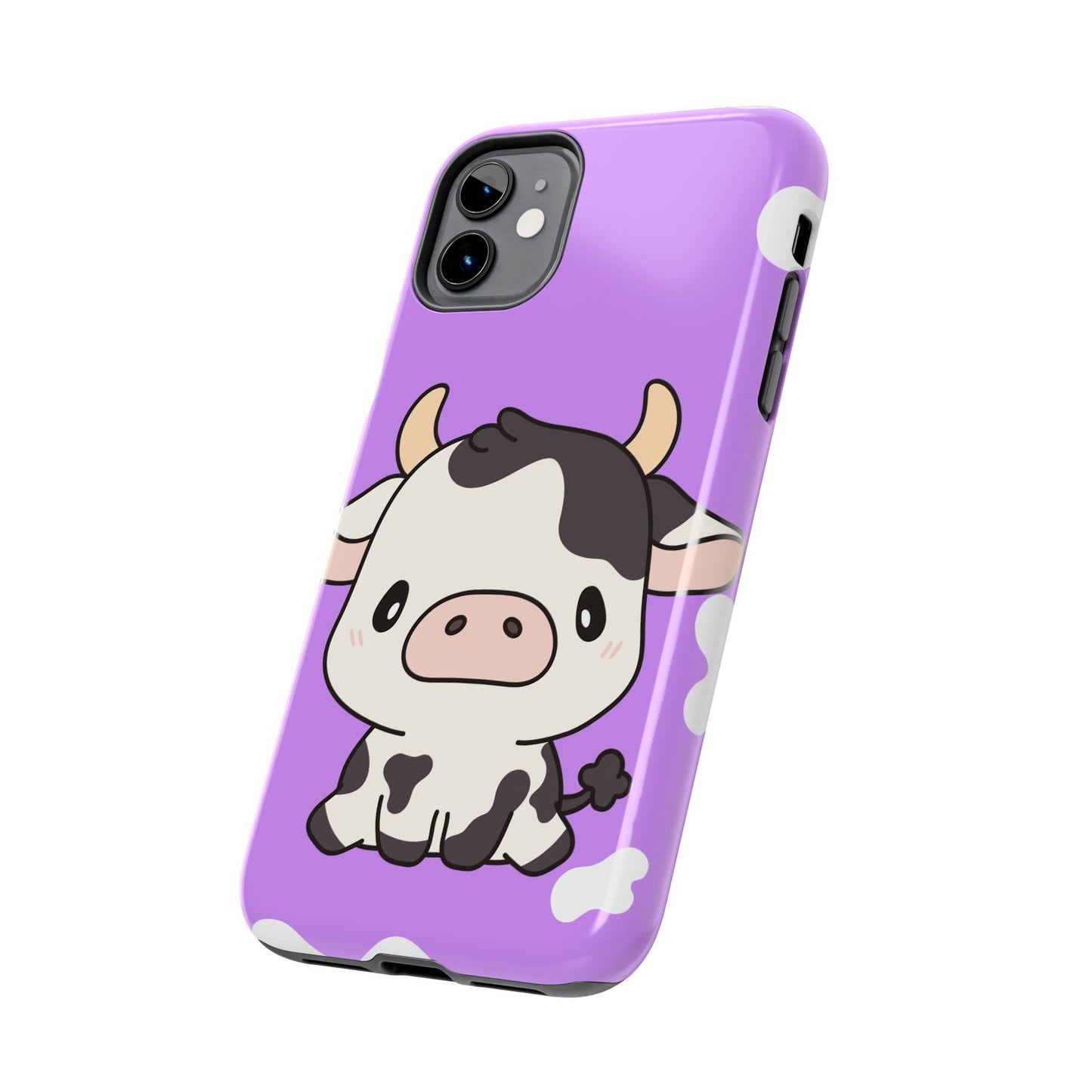 Cute Cow, Farm Animal, Tough Phone Case
