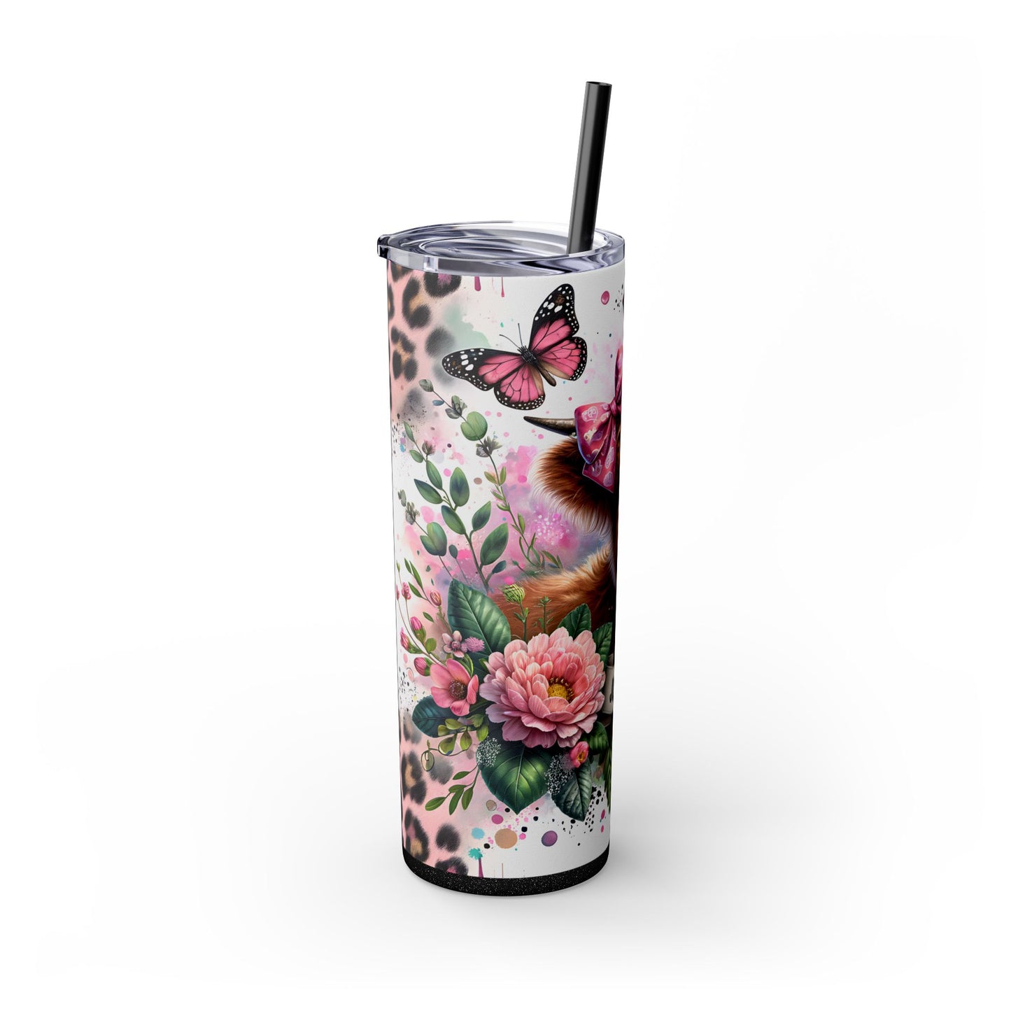 Cow Tumbler with Straw - 20oz – A LITTLE MOODY - Perfect Gift