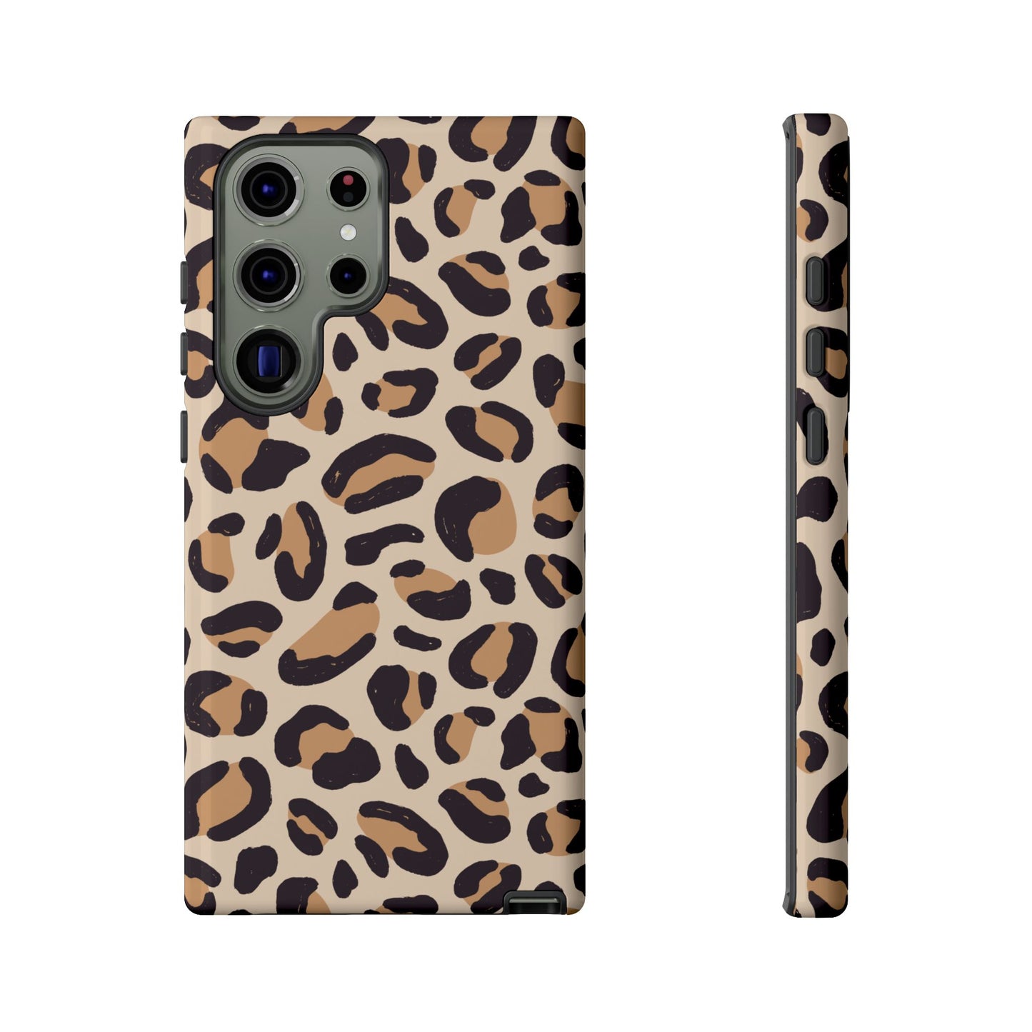 Leopard Print Tough Phone Case for Samsung