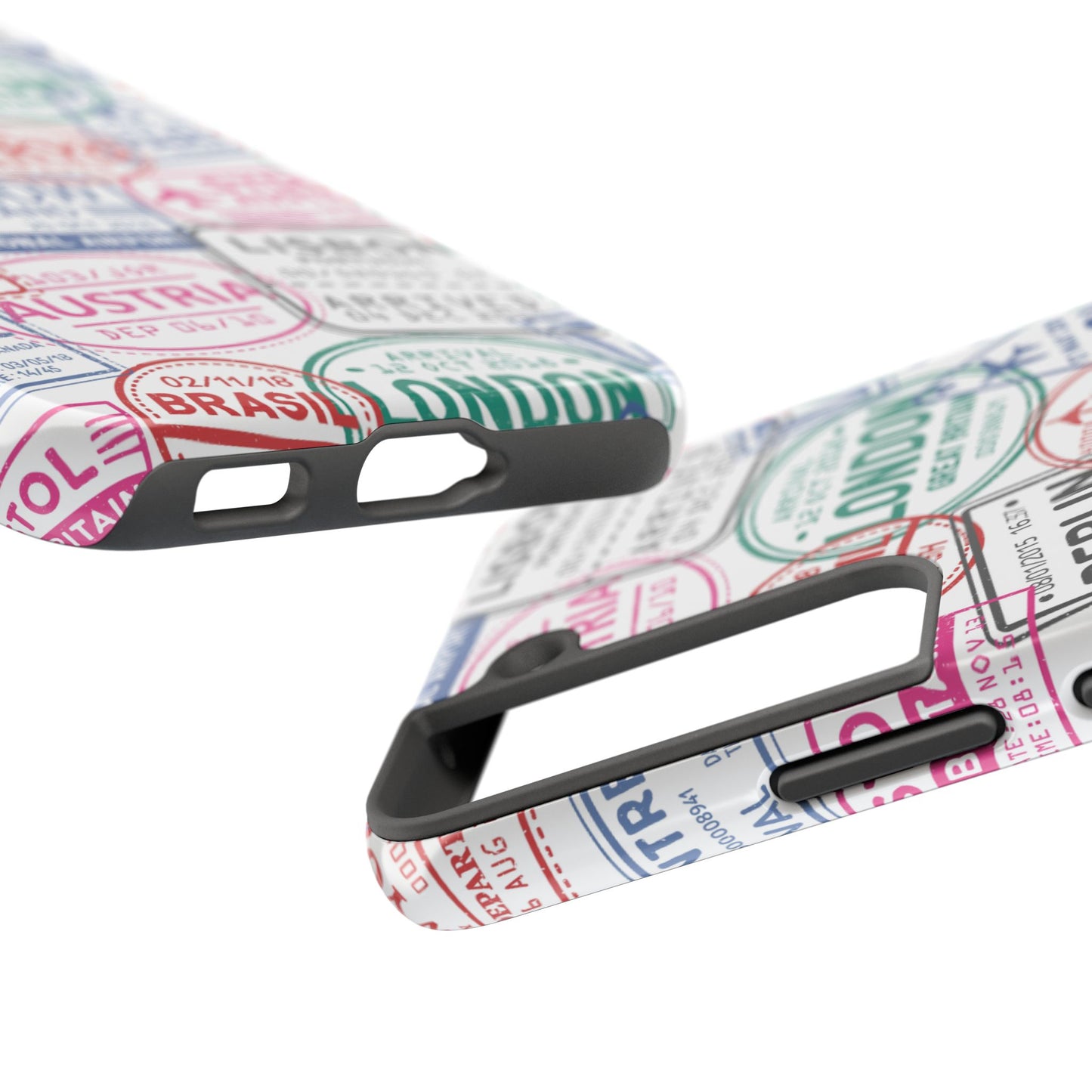 Travel-Inspired, Passport, Travelers, Adventure Stamp, Unique Phone Case