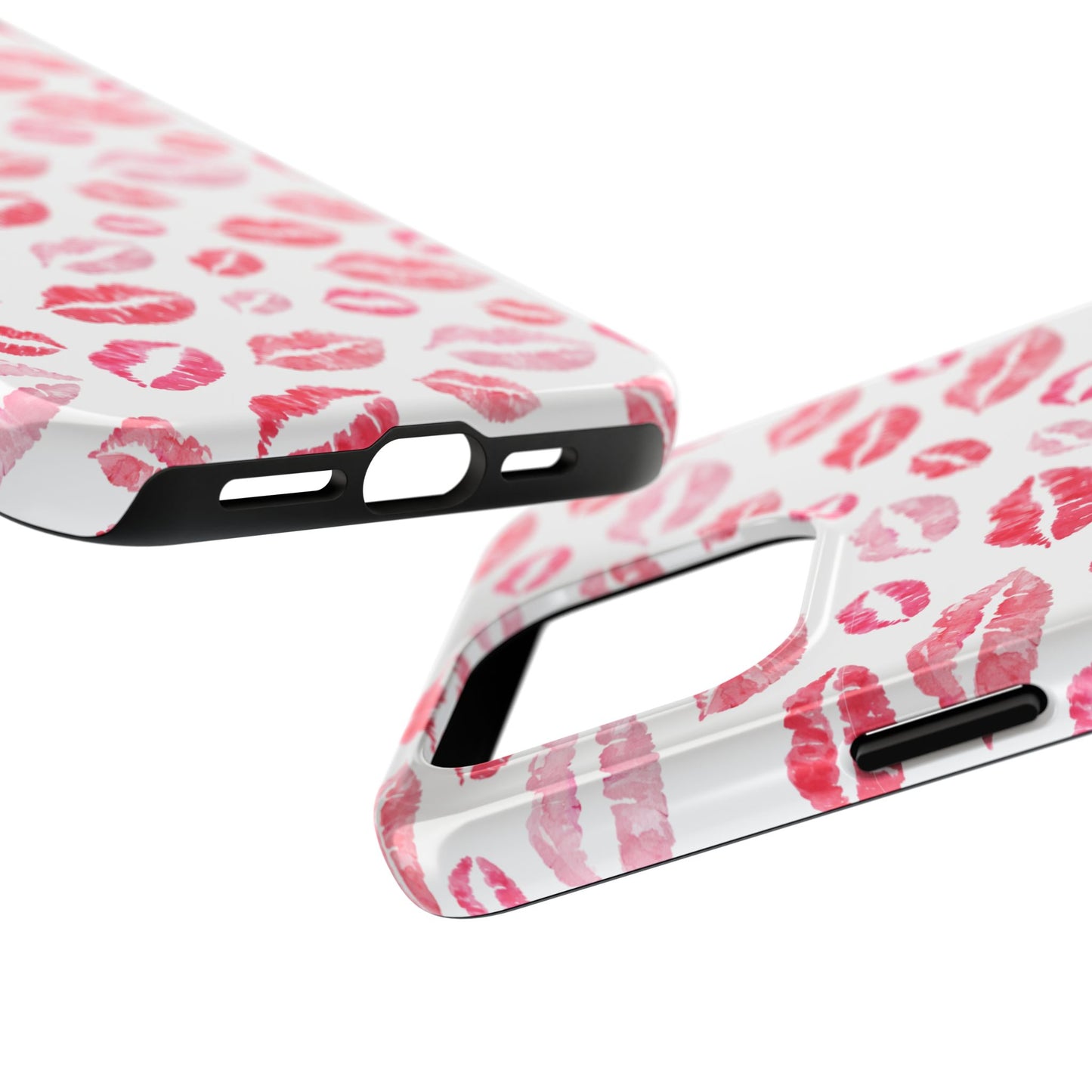 Kiss Pattern Tough Phone Cases, Cute, Unique for Iphone