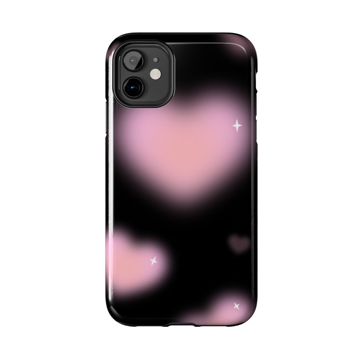 Romantic Pink Heart Pattern Phone Case