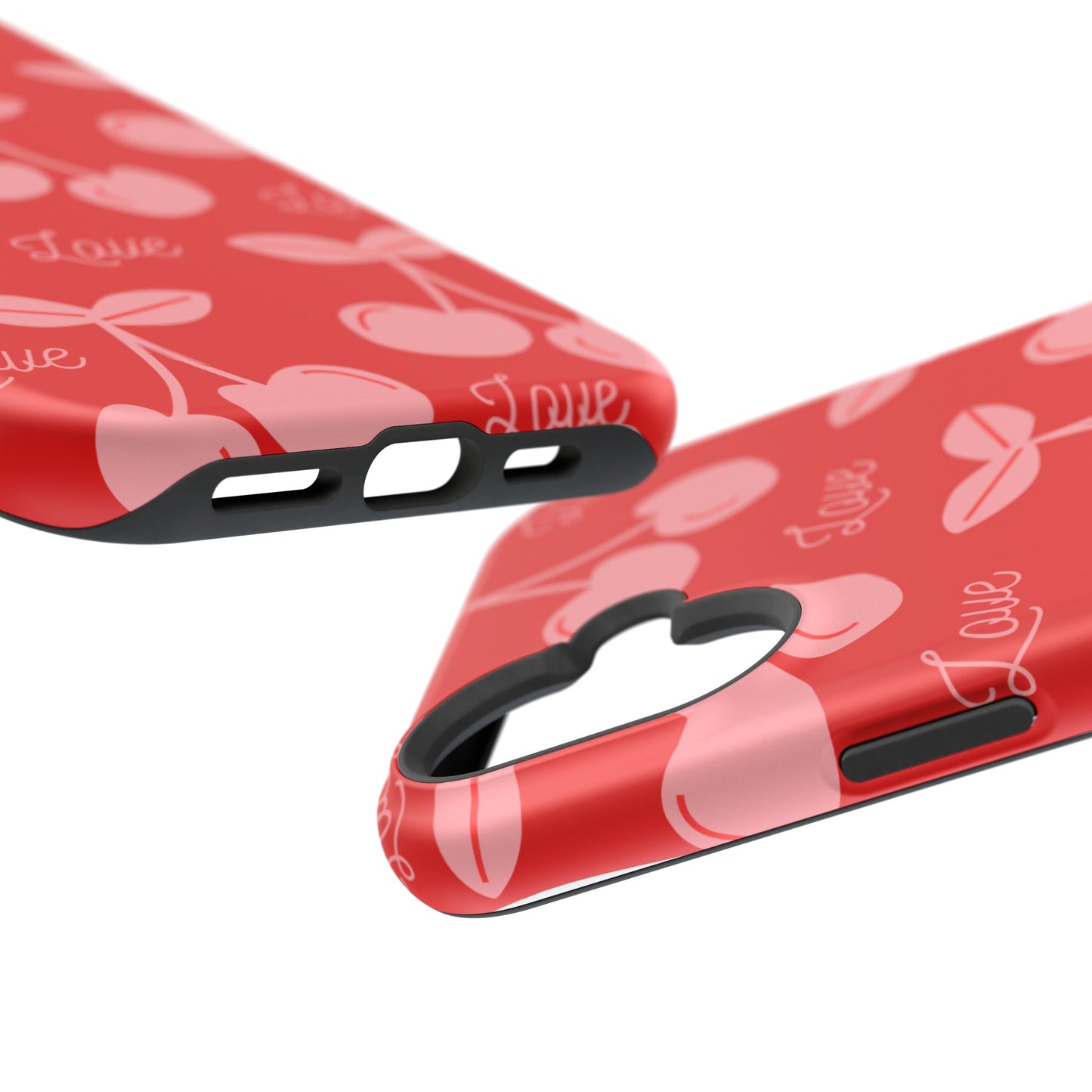 Cherry Love MAGNETIC Tough Cases, Cute Protection, Gift for Her, Valentine's Day