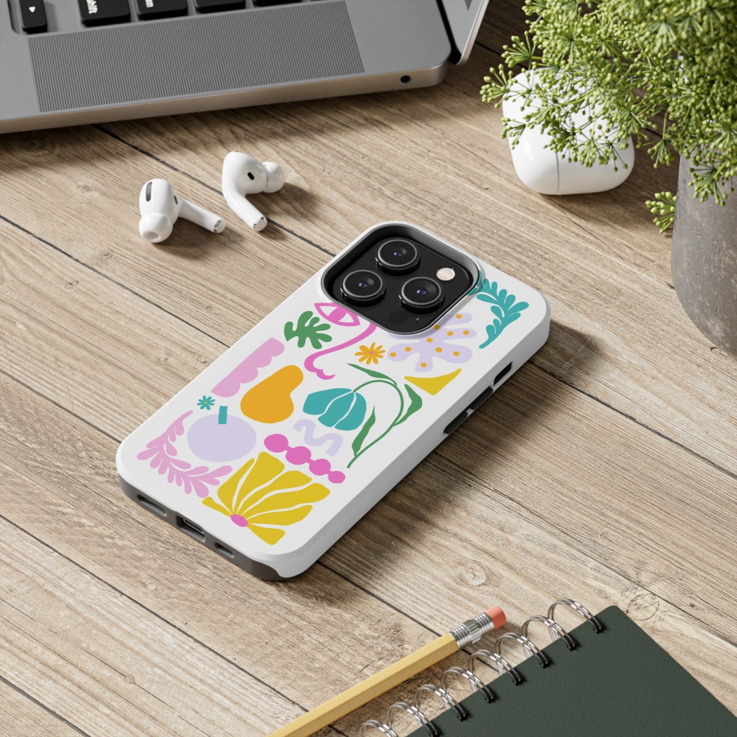 Vibrant Floral Phone Cases, Tough Smartphone Cover, Artistic Cell Phone Protector, Unique Gift for All Occasions, Trendy Tech Accessory