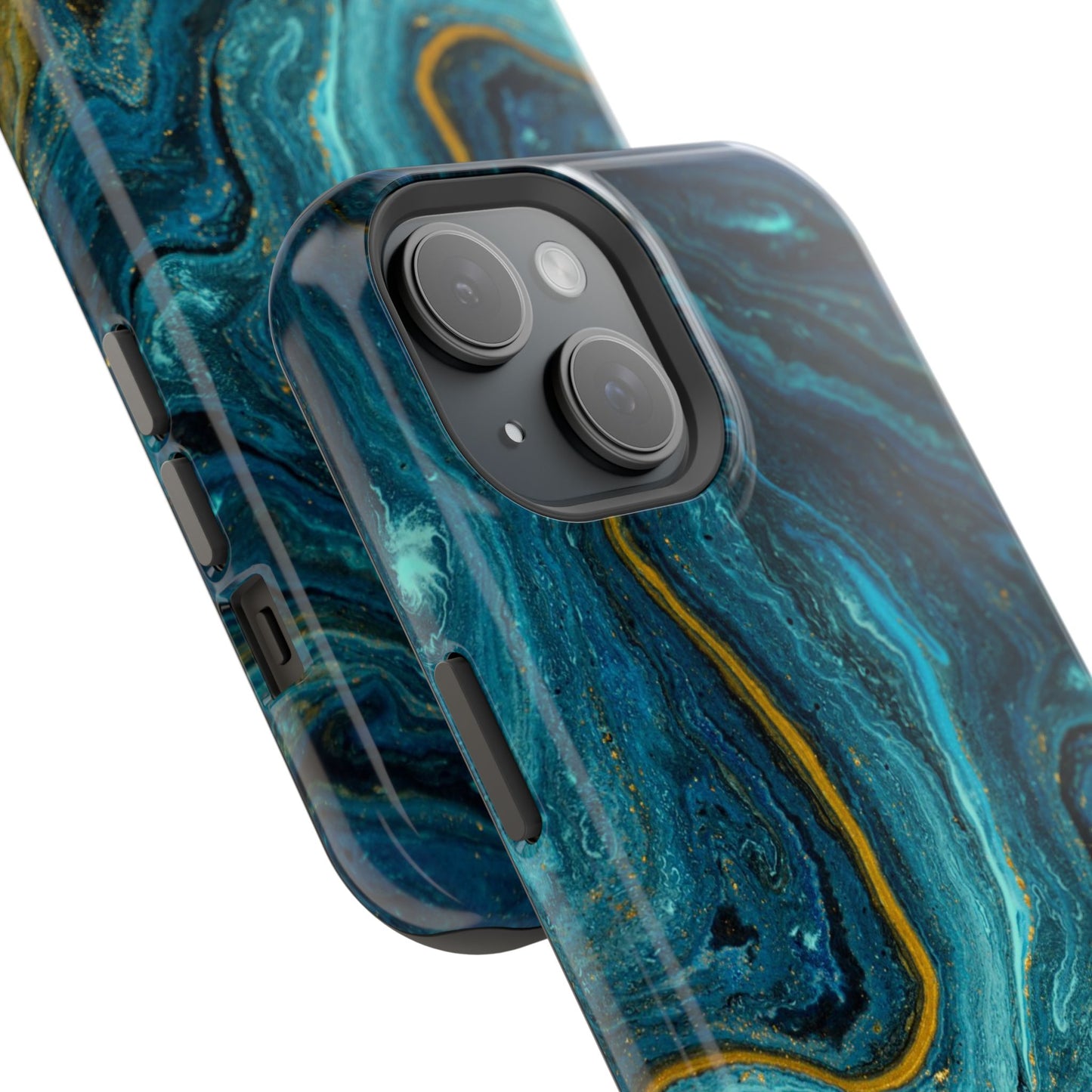 Marble Print MAGNETIC, Unique Tough Phone Case