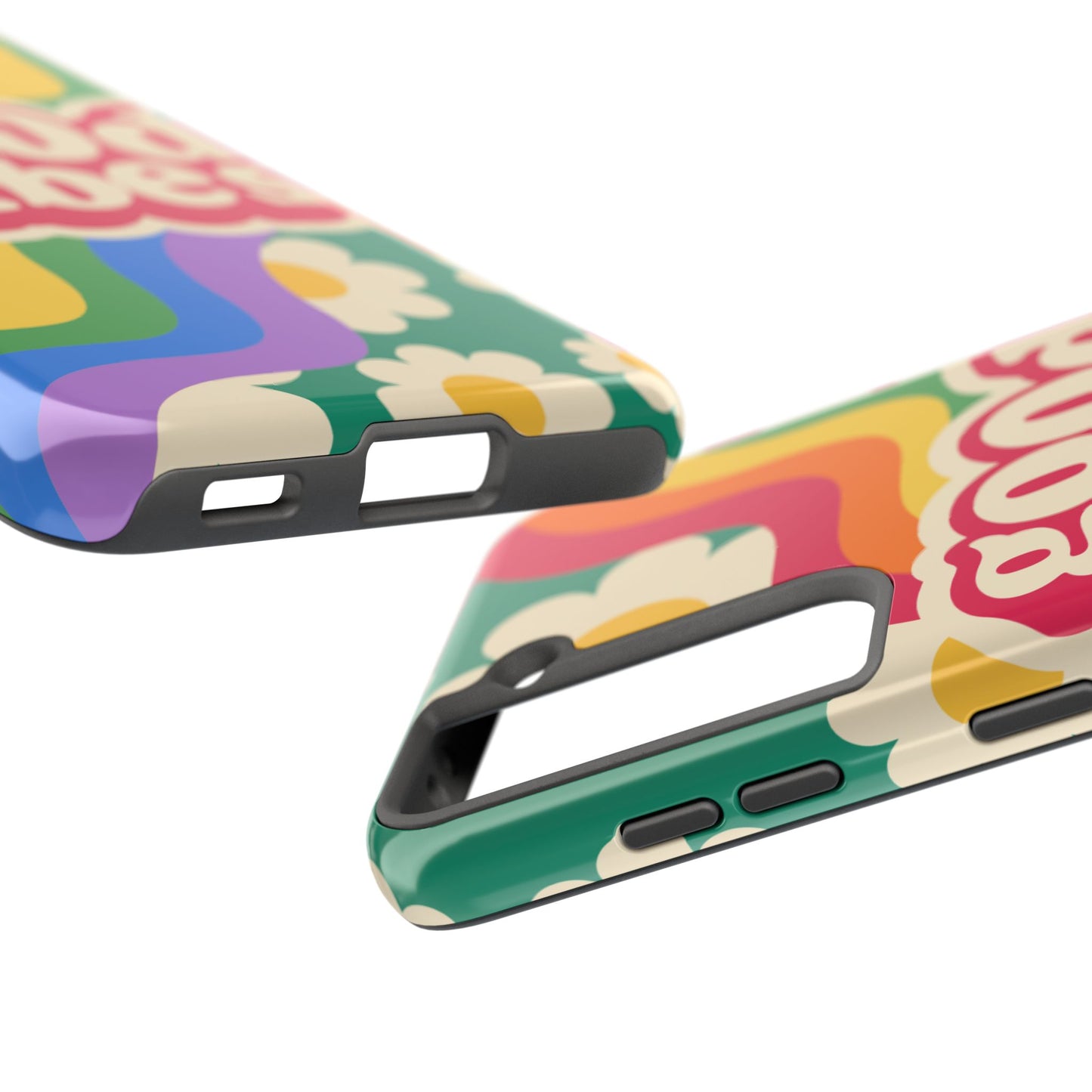 Good Vibes Tough Phone Cases, Colorful, Cheerful Phone Protection, Gifts for Friends