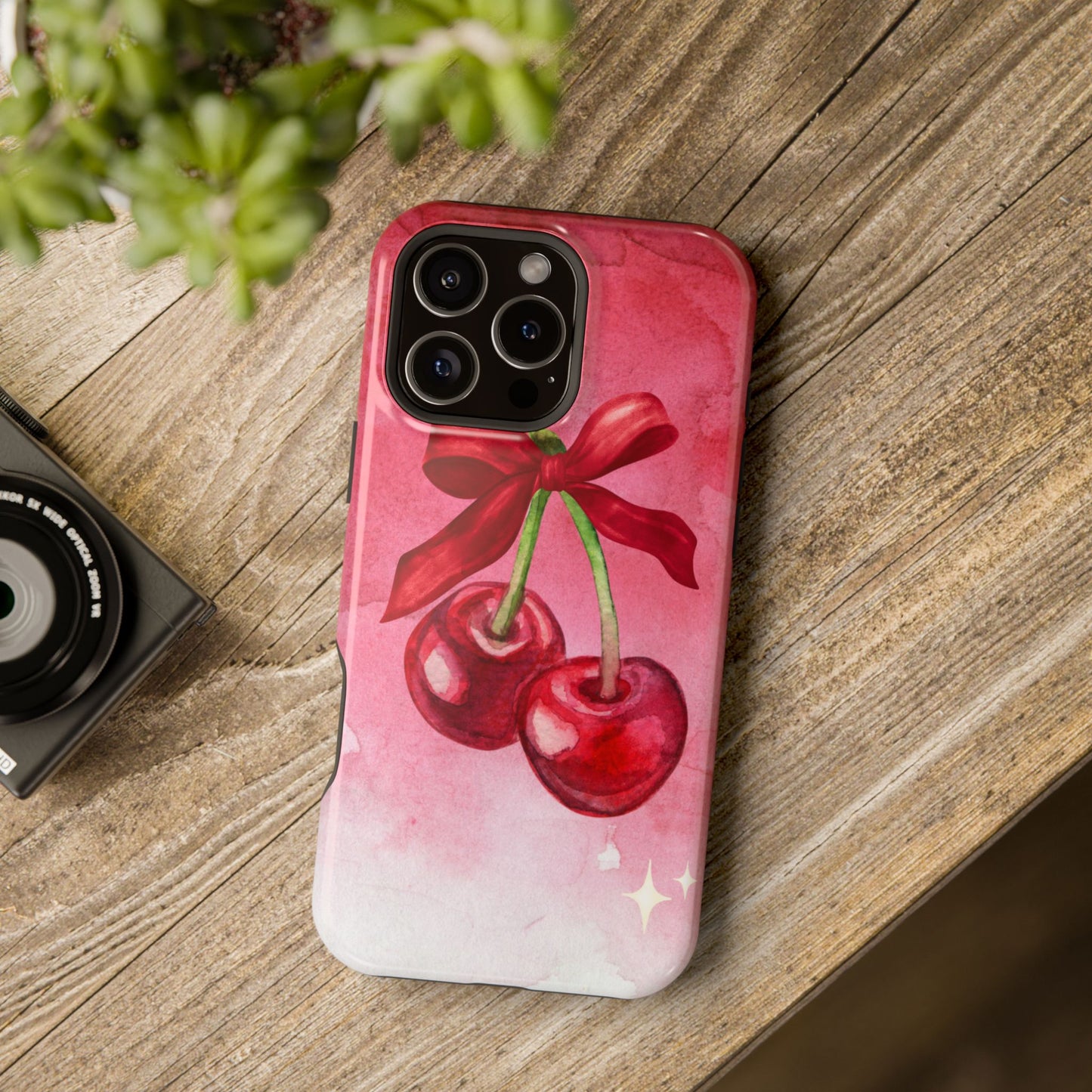 Chic Cherry Magnetic Tough Cases for iPhone