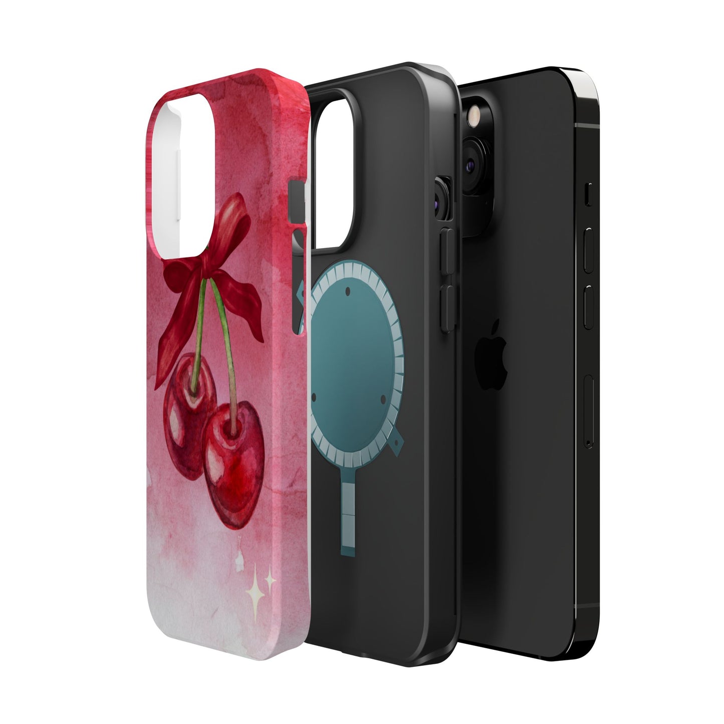 Chic Cherry Magnetic Tough Cases for iPhone