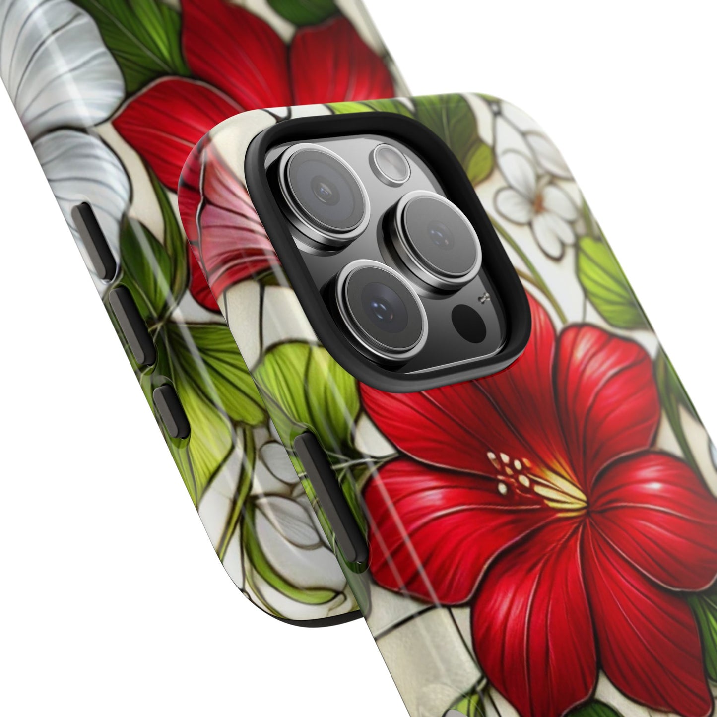 Tough Phone Case with Vibrant Floral Design - Perfect Gift for Nature Lovers