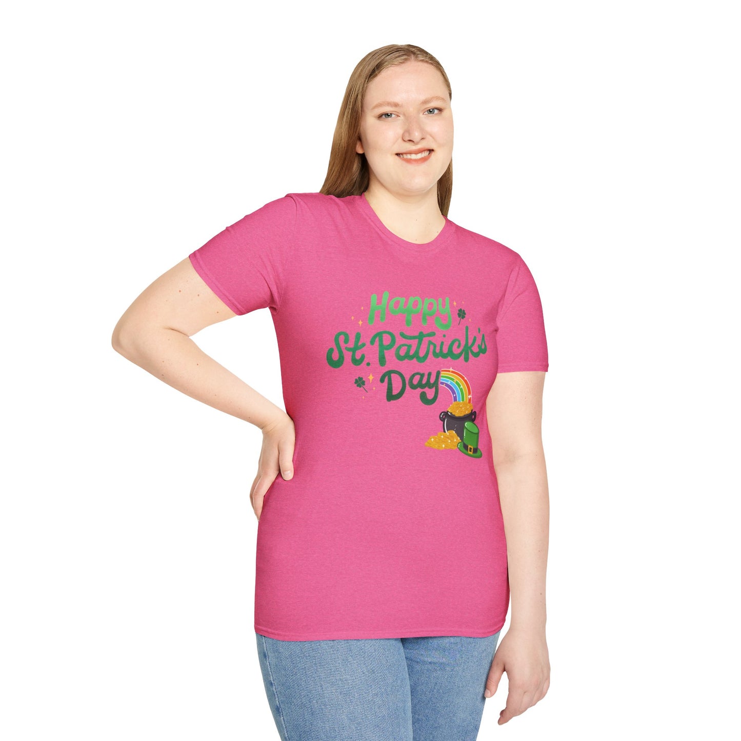 Happy St. Patrick's Day Unisex Softstyle T-Shirt
