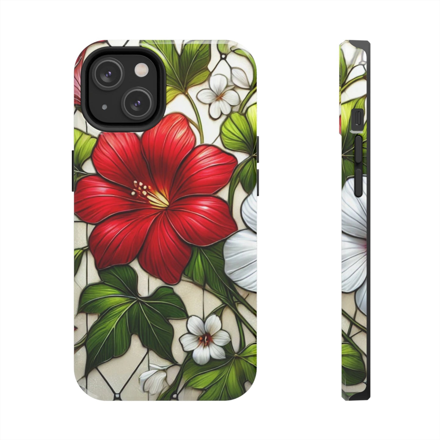 Tough Phone Case with Vibrant Floral Design - Perfect Gift for Nature Lovers