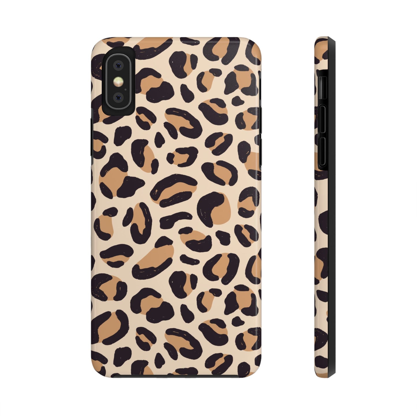 Stylish Leopard Print Tough Phone Cases