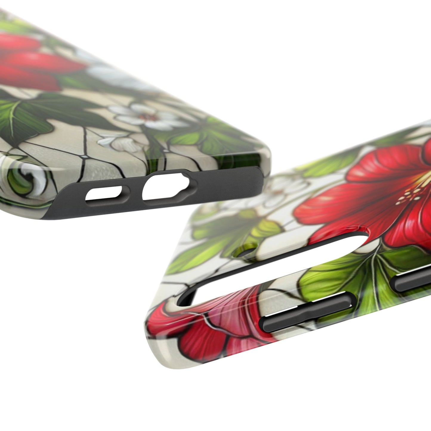 Tough Phone Case with Vibrant Floral Design - Perfect Gift for Nature Lovers