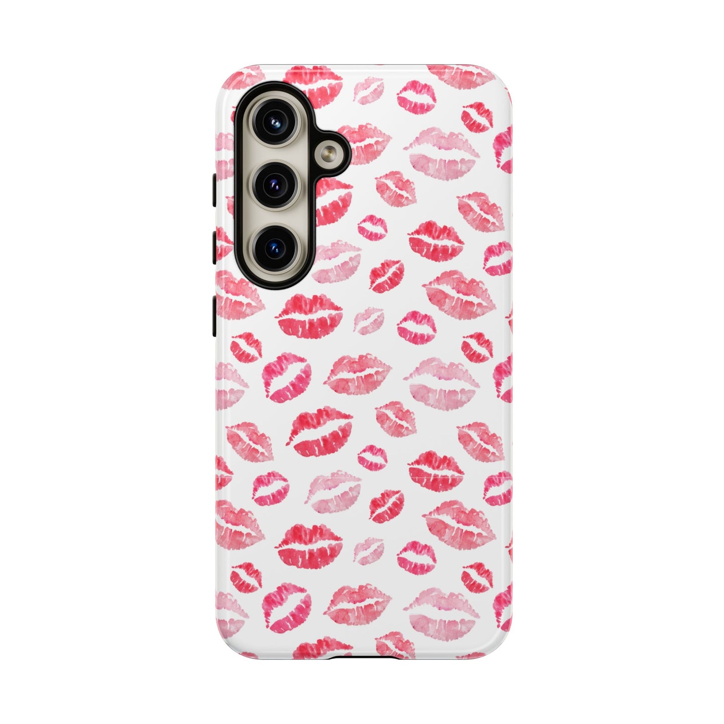 Kiss Pattern Tough Phone Cases, Cute, Unique for Samsung