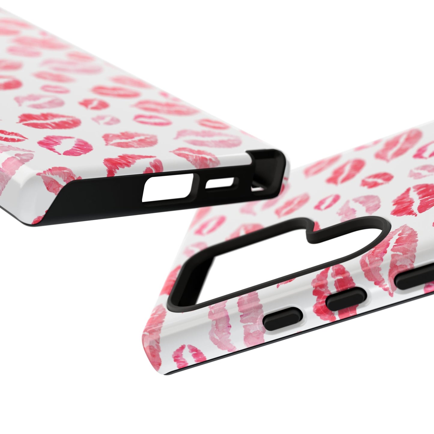 Kiss Pattern Tough Phone Cases, Cute, Unique for Samsung