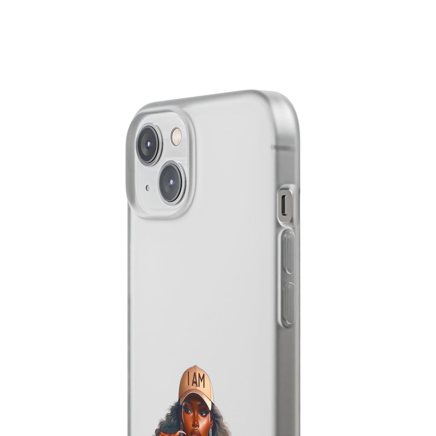 Empowerment Flexi Case | 'I AM ENOUGH' Design | Stylish Phone Cover for Confident Women