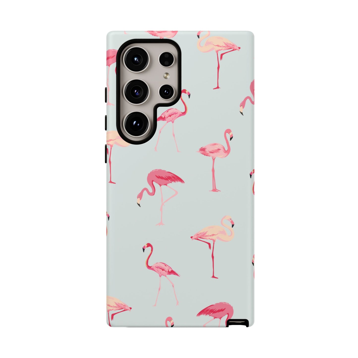 Stylish Flamingo, Summer Vibes Tough Phone Case for Samsung