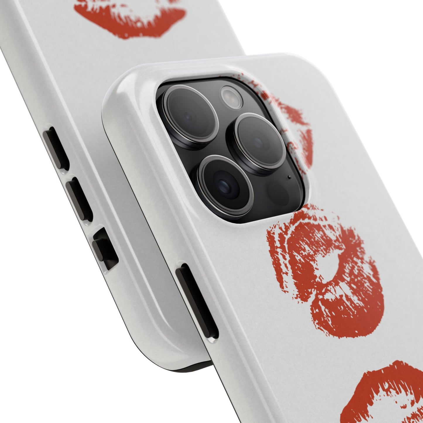 Kiss Print, Chic. Tough Phone Case