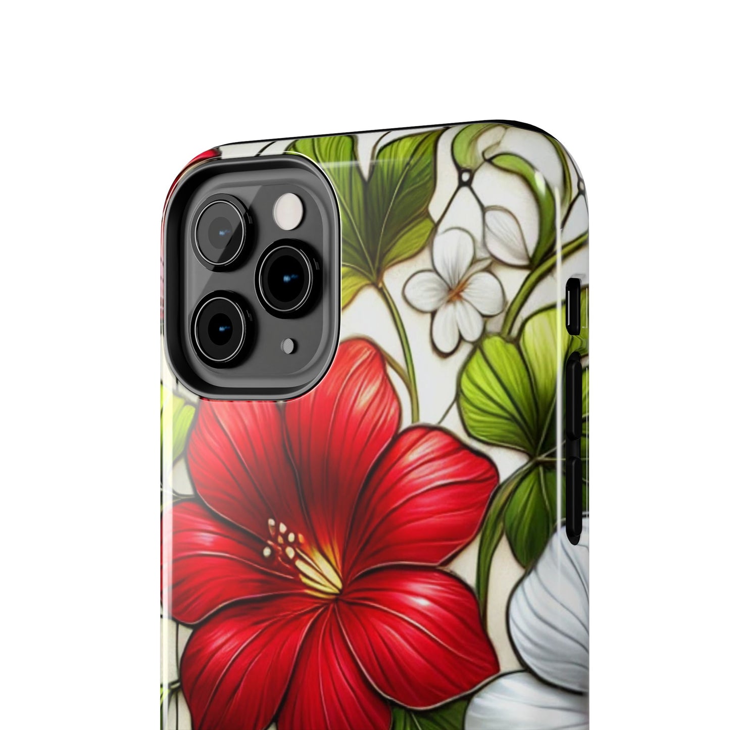 Tough Phone Case with Vibrant Floral Design - Perfect Gift for Nature Lovers