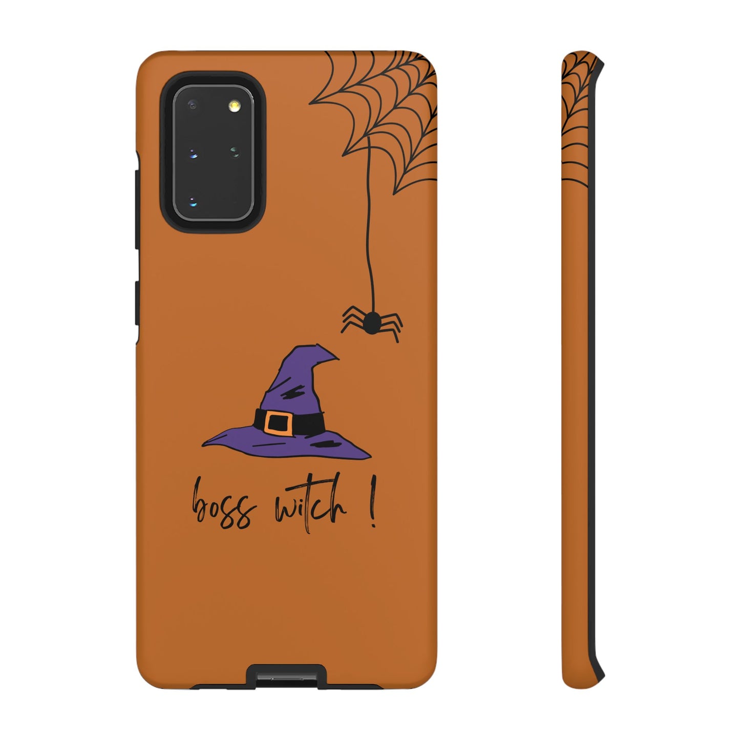 Halloween Phone Case, Boss Witch Phone Cover, Spooky Witch Design, Phone Accessory, Gift for Her, Autumn Decor, Witchy Aesthetic