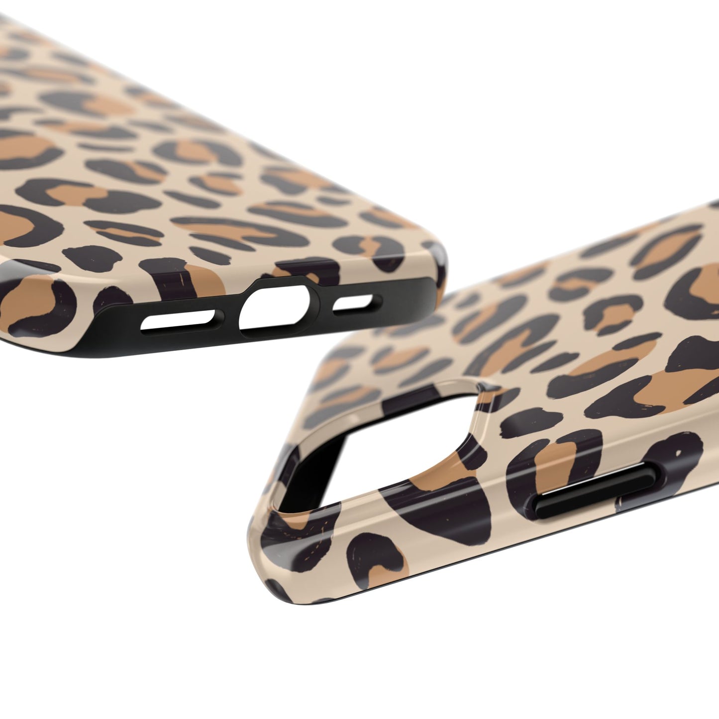 Stylish Leopard Print Tough Phone Cases