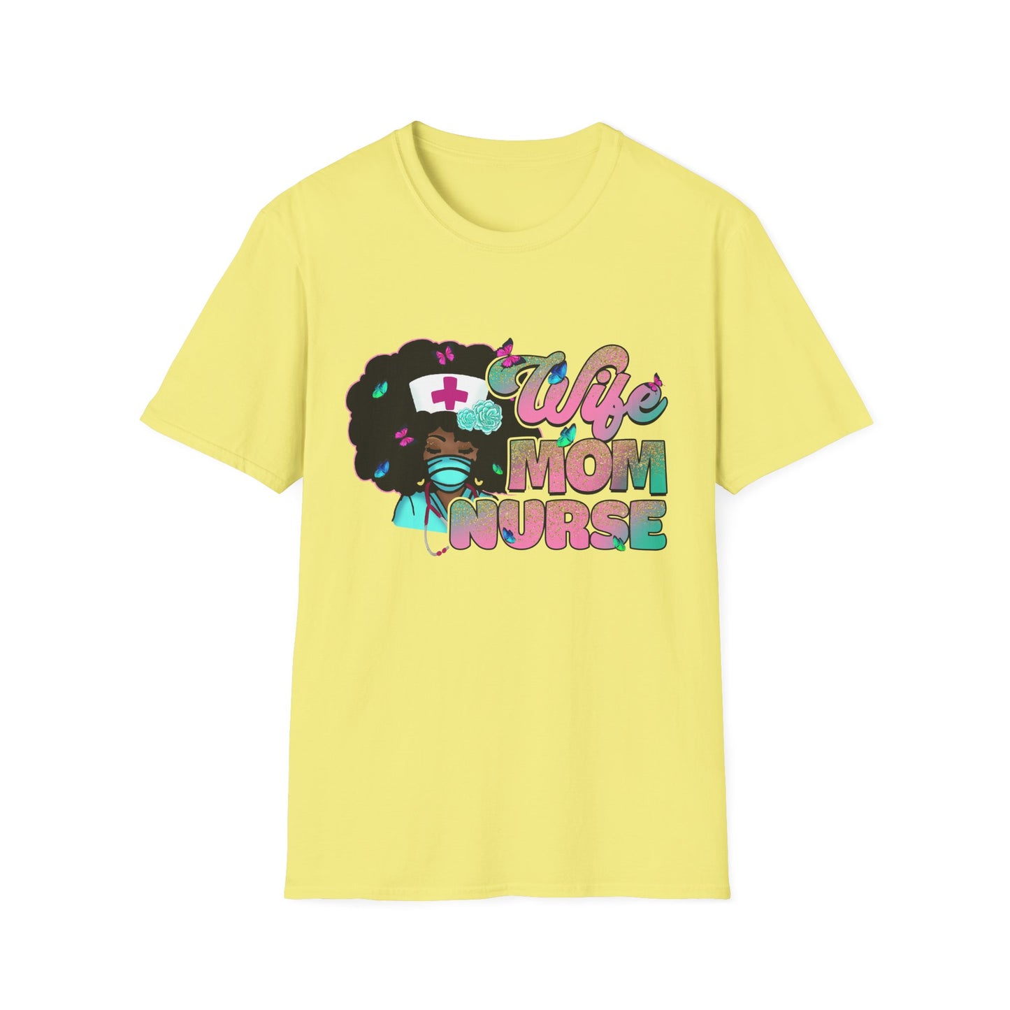 Funny Nurse T-Shirt for Moms | Wife Mom Nurse Tee | Perfect Gift for Healthcare Workers