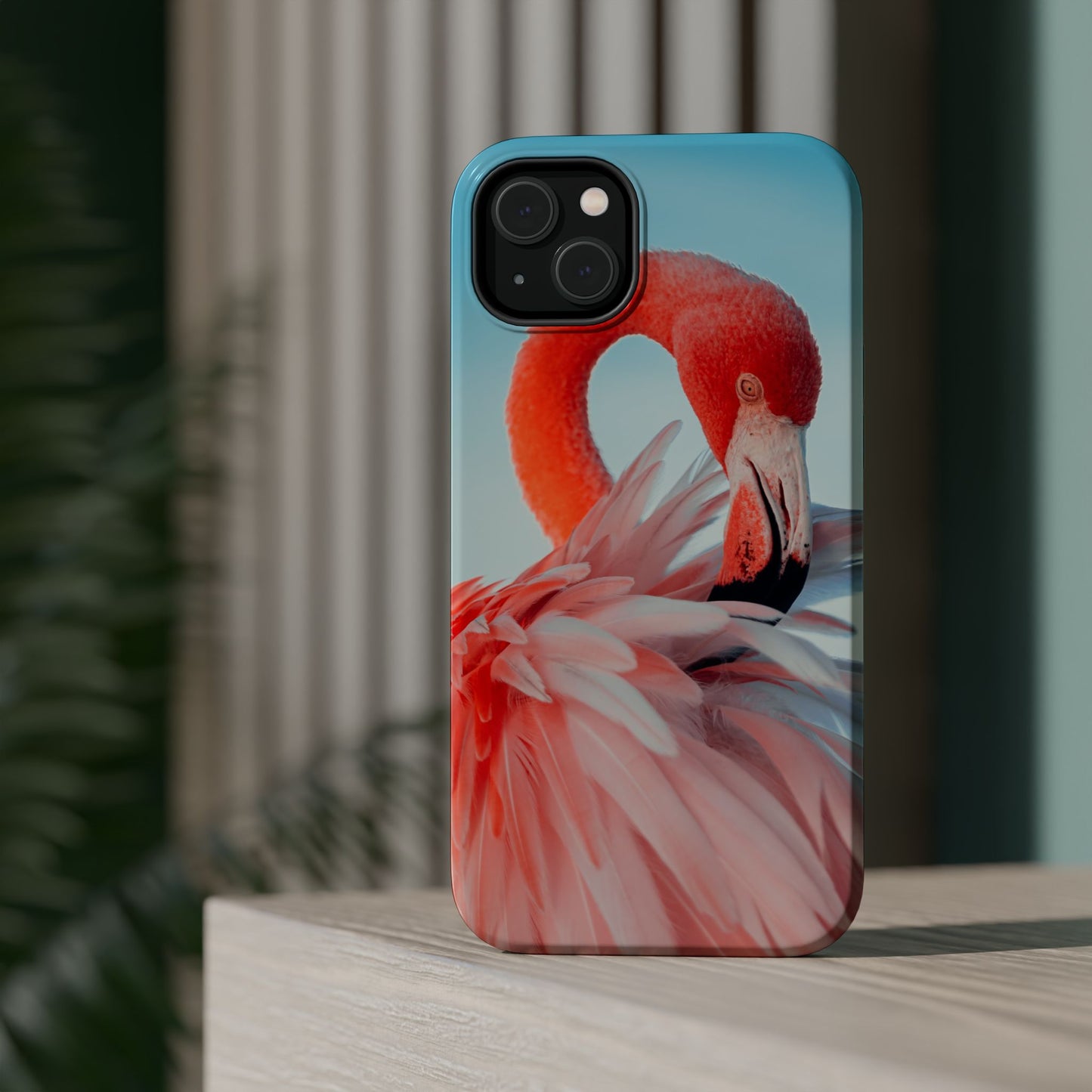 Vibrant Flamingo, Tropical MAGNETIC Phone Case