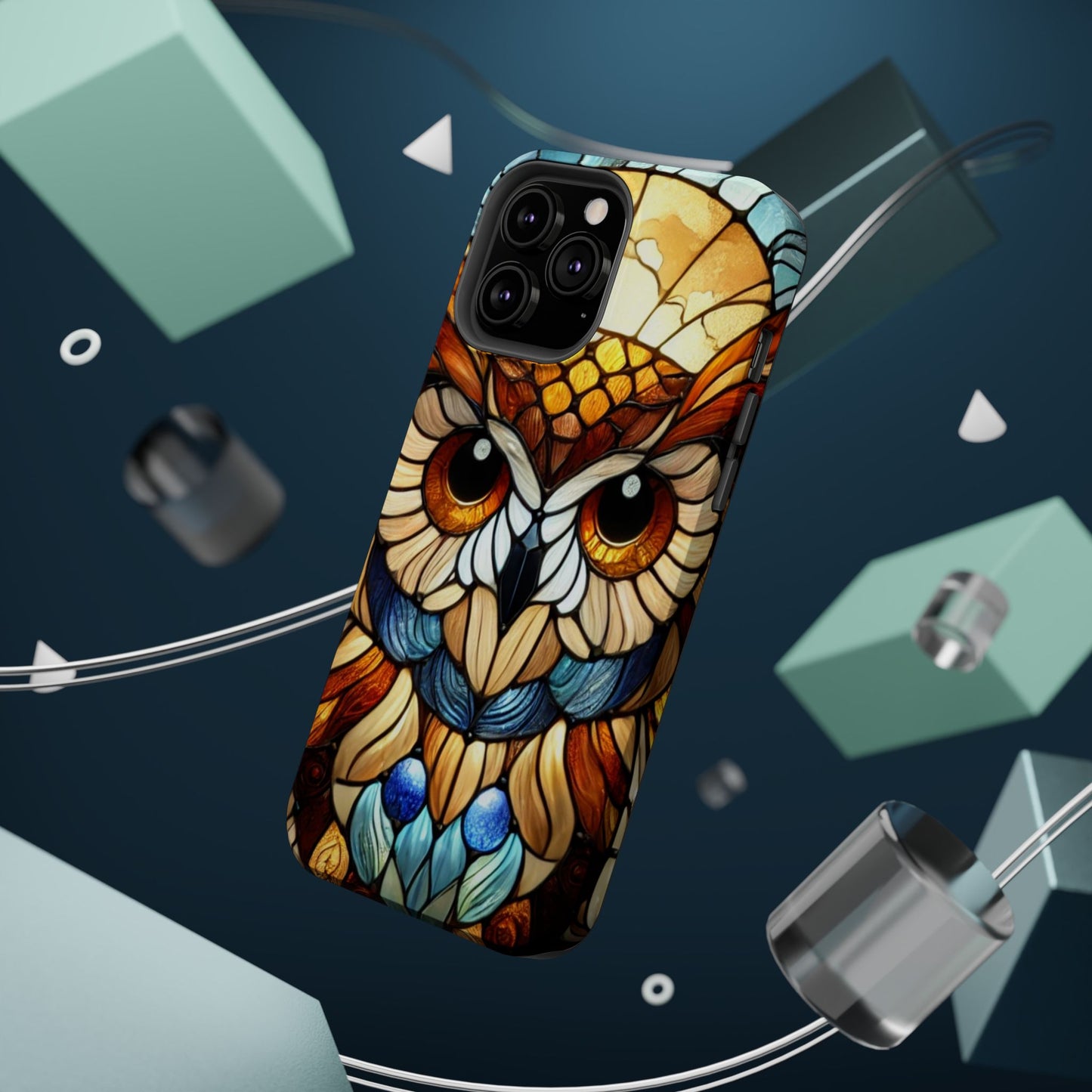 Bohemian Owl MAGNETIC Phone Case for Owl Lovers- Perfect Gift for Iphone