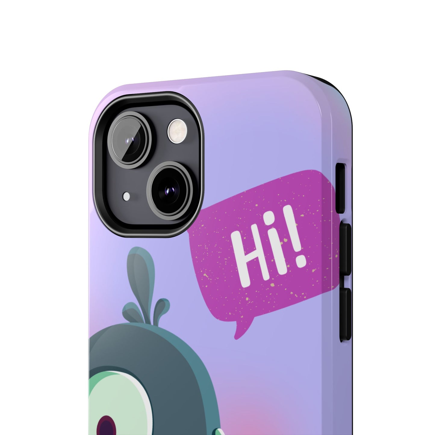 Colorful Cartoon Bird Tough Phone Case - Say Hi!